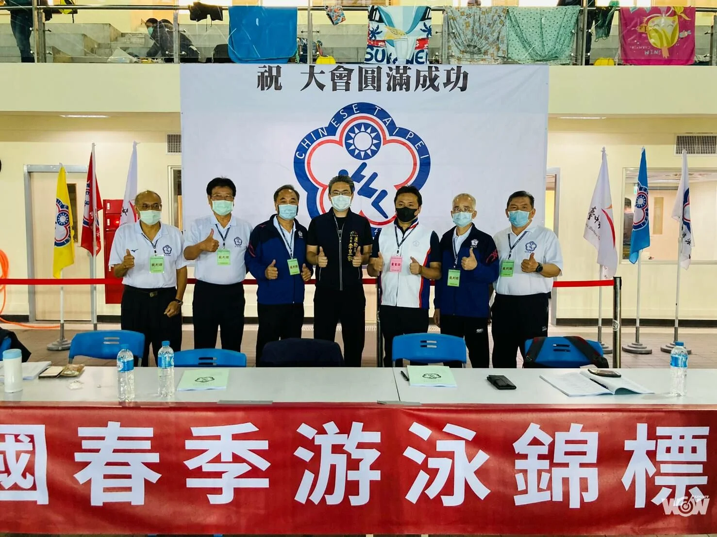 《游泳》台中在地國手助威 全國春季游泳錦標賽熱鬧開賽