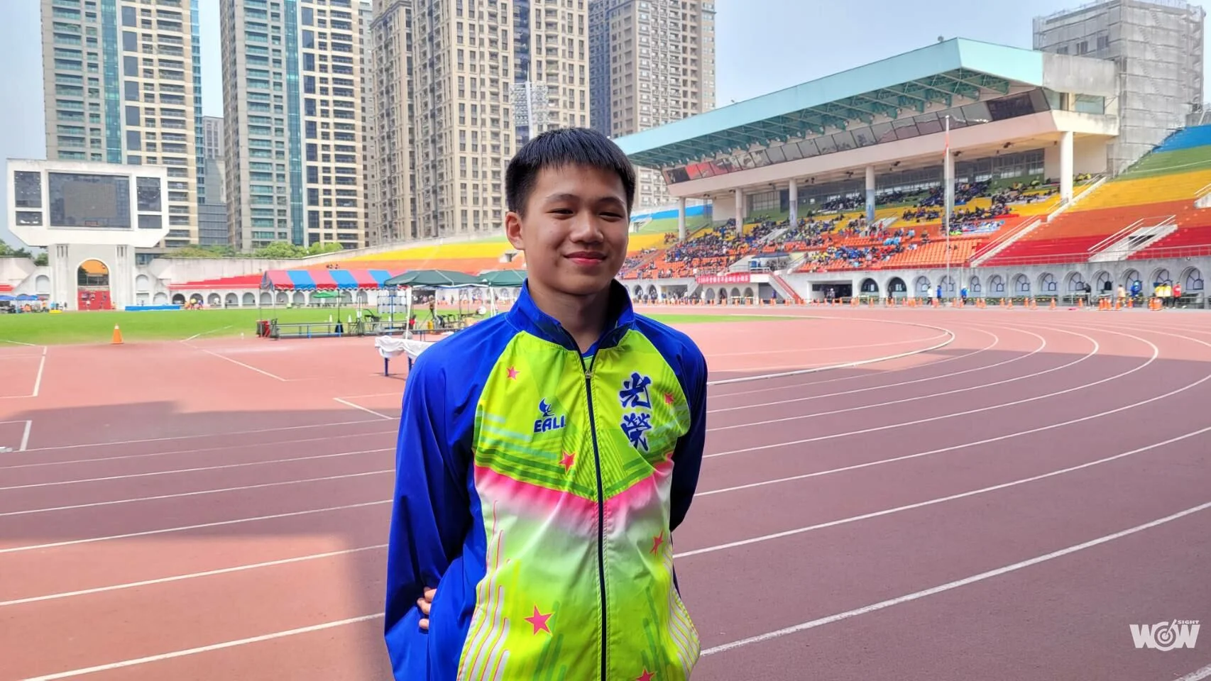 《田徑》全集中呼吸擲破70公尺 黃潮鴻創台灣國中生標槍(700g)最佳成績