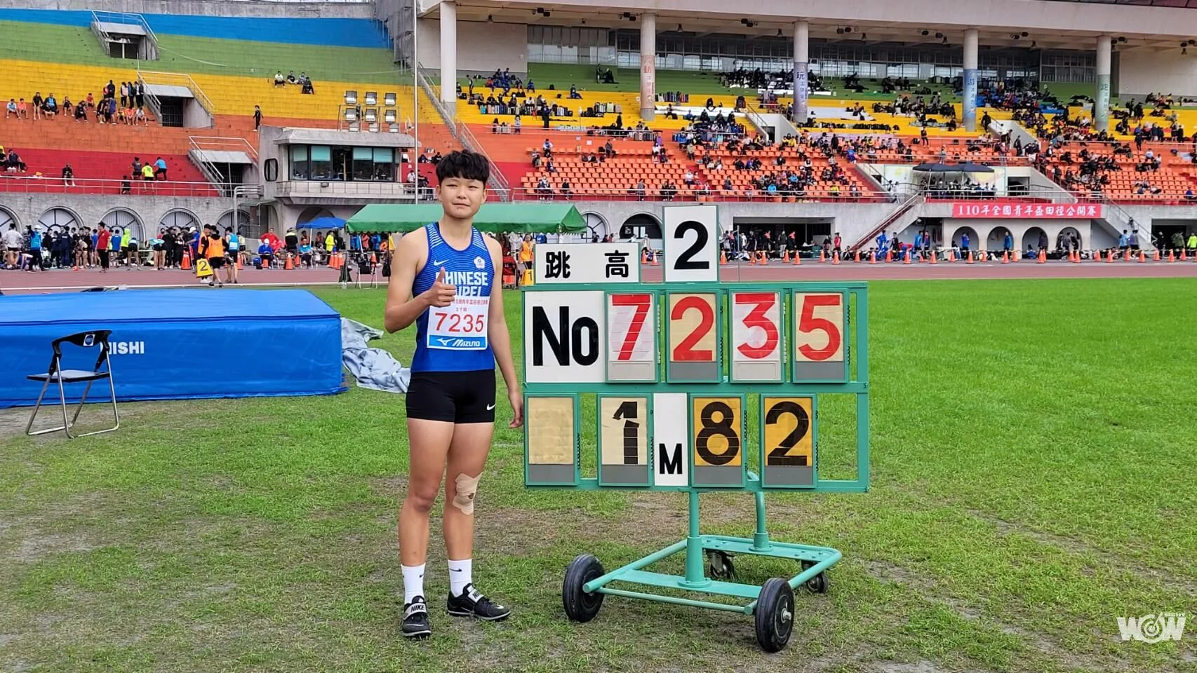 《田徑》壓力化為助力 張喬茵跳過1公尺82達標亞運、世大運