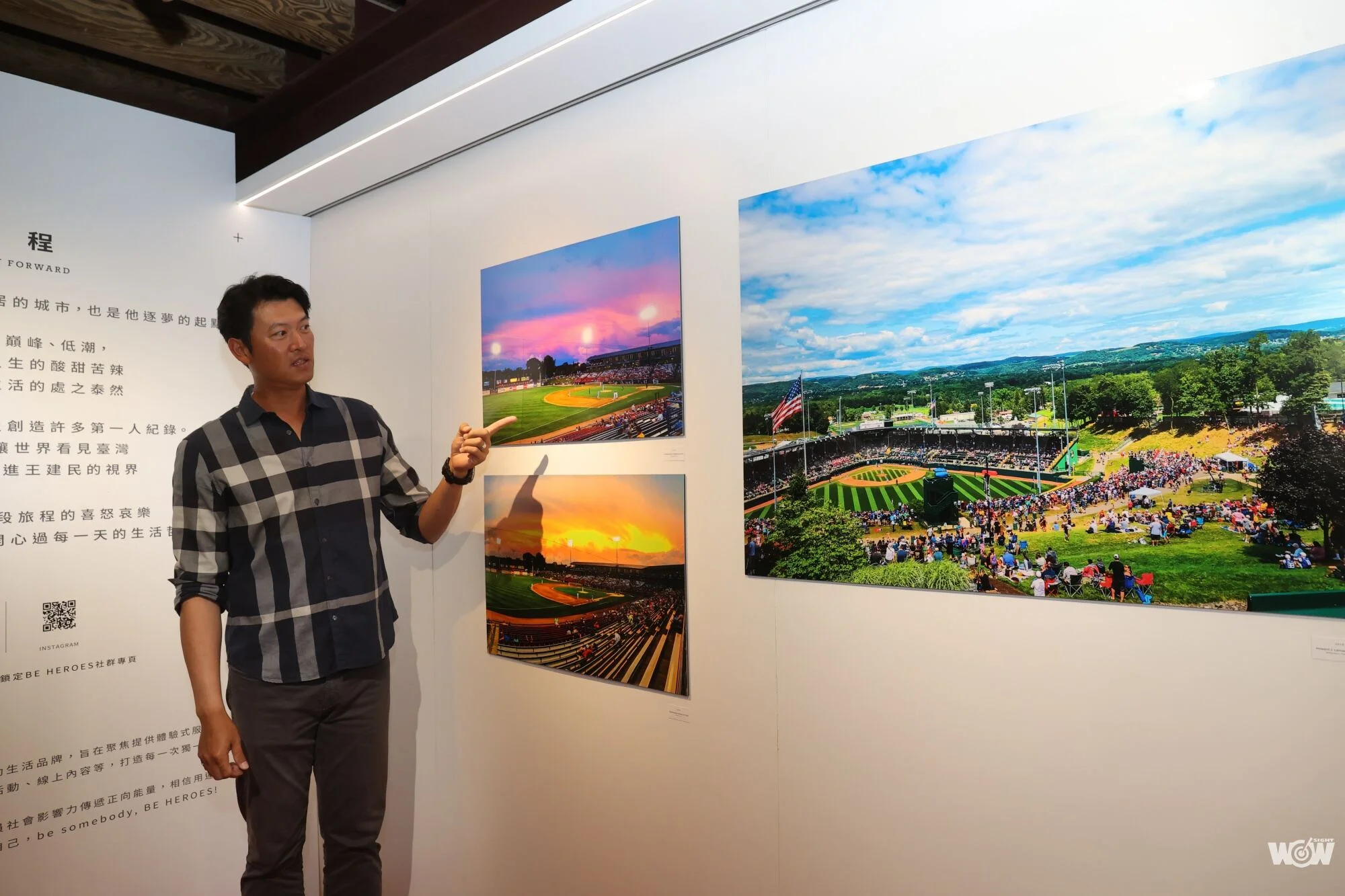 《棒球》王建民攝影展台北場 藏身大稻埕的自然而美