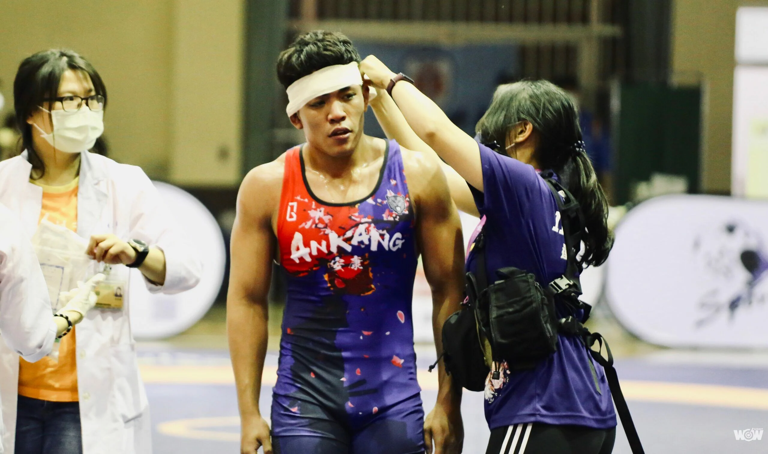 《全中運》合唱團跳槽角力隊 何日文大肚腩變肌肉男