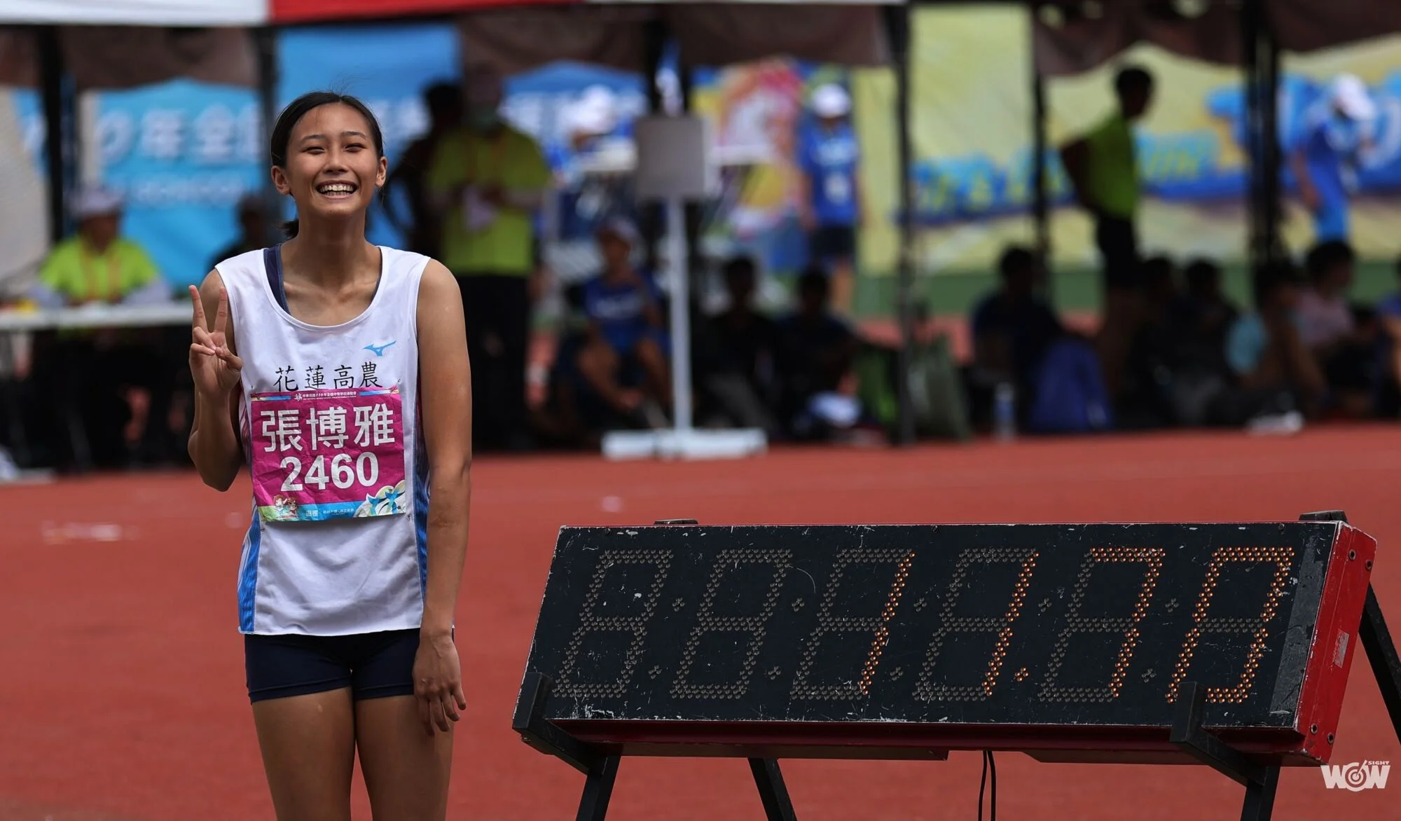 《全中運》超越自己的喜悅 張博雅突破高懸26年高女一百大會紀錄