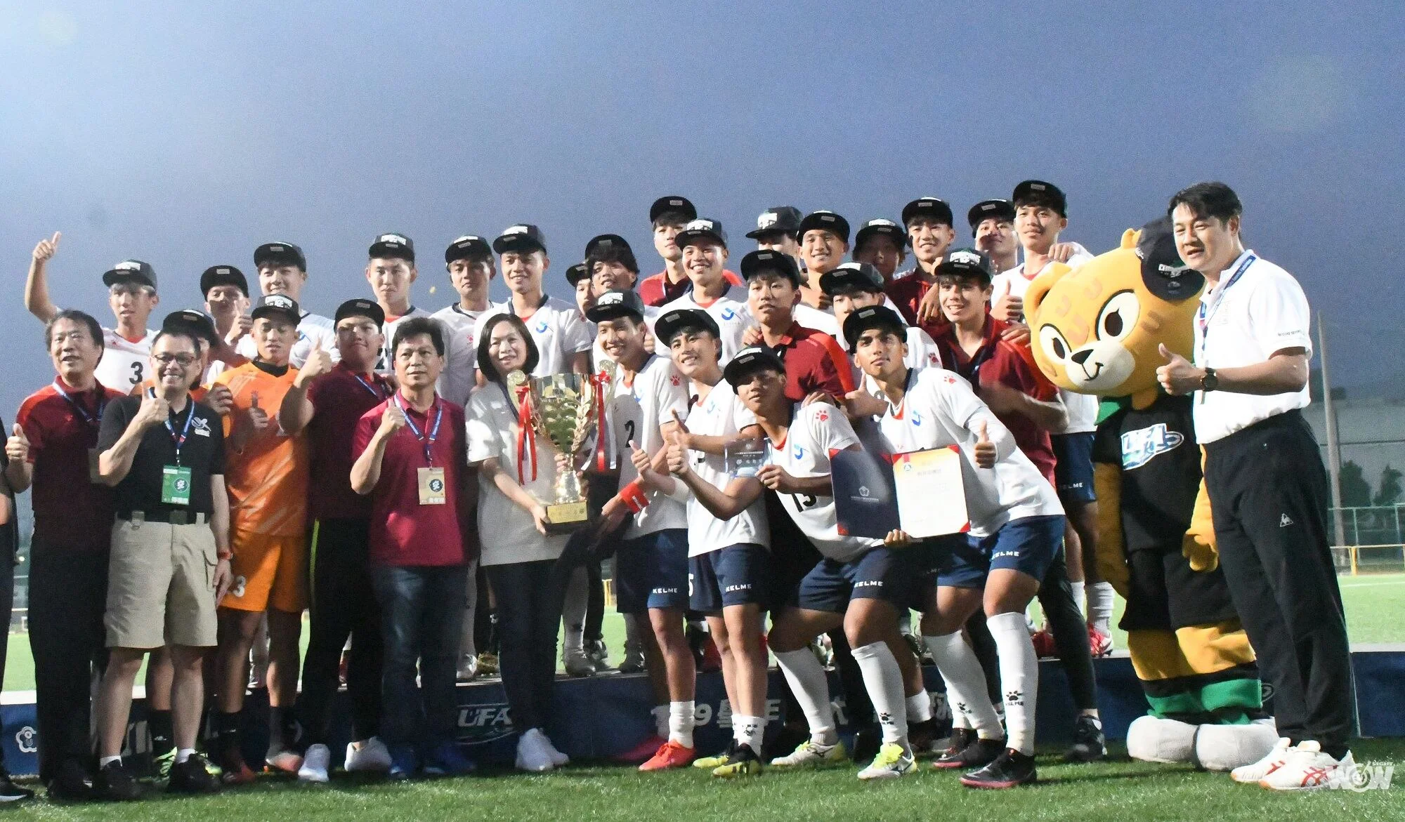 《足球》北市大對決輔大鏖戰至PK勝出奪男生組一級冠軍　驚險守住三連霸
