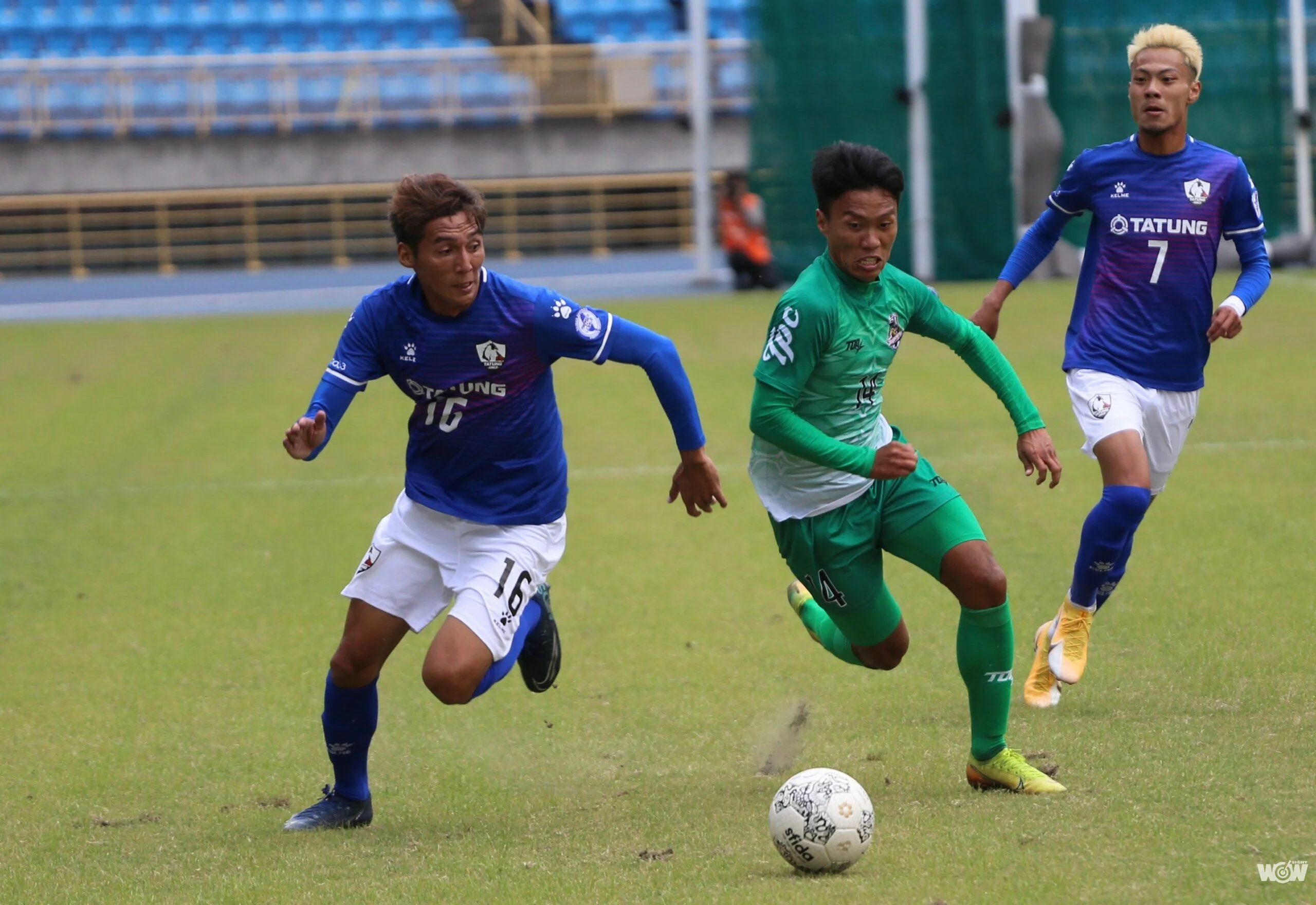 《足球》企甲老牌勁旅對決 台電一球踢倒大同