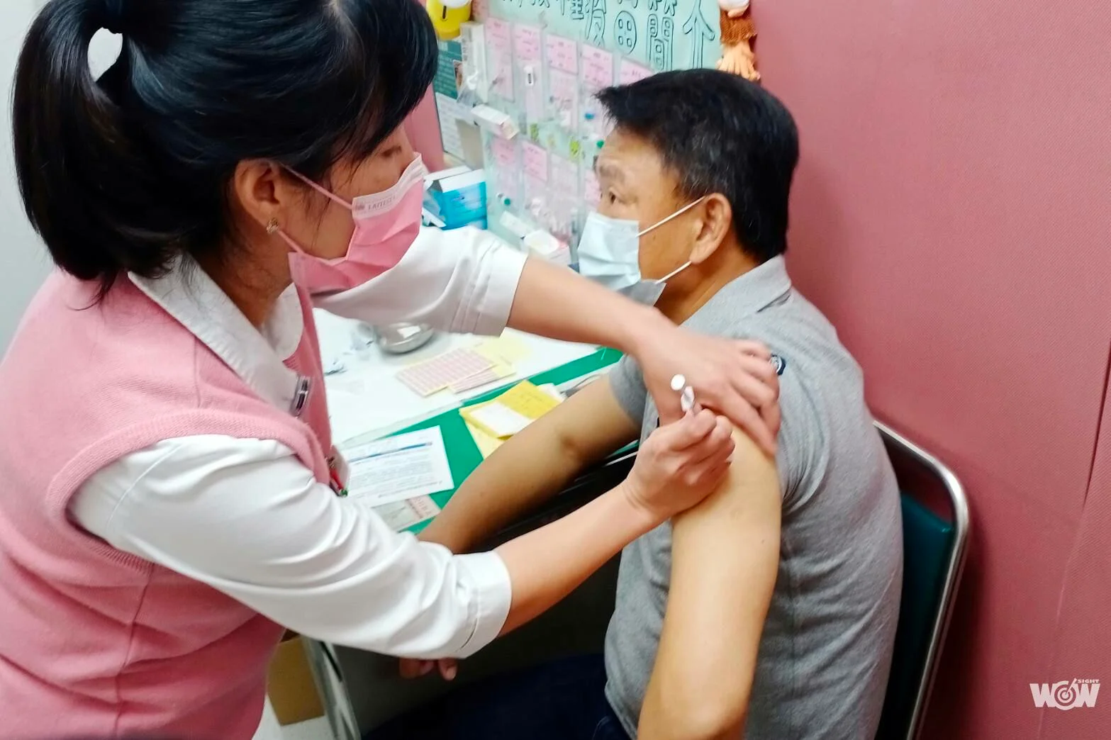 《棒球》洪總居安思危 今領中華隊20人接種疫苗