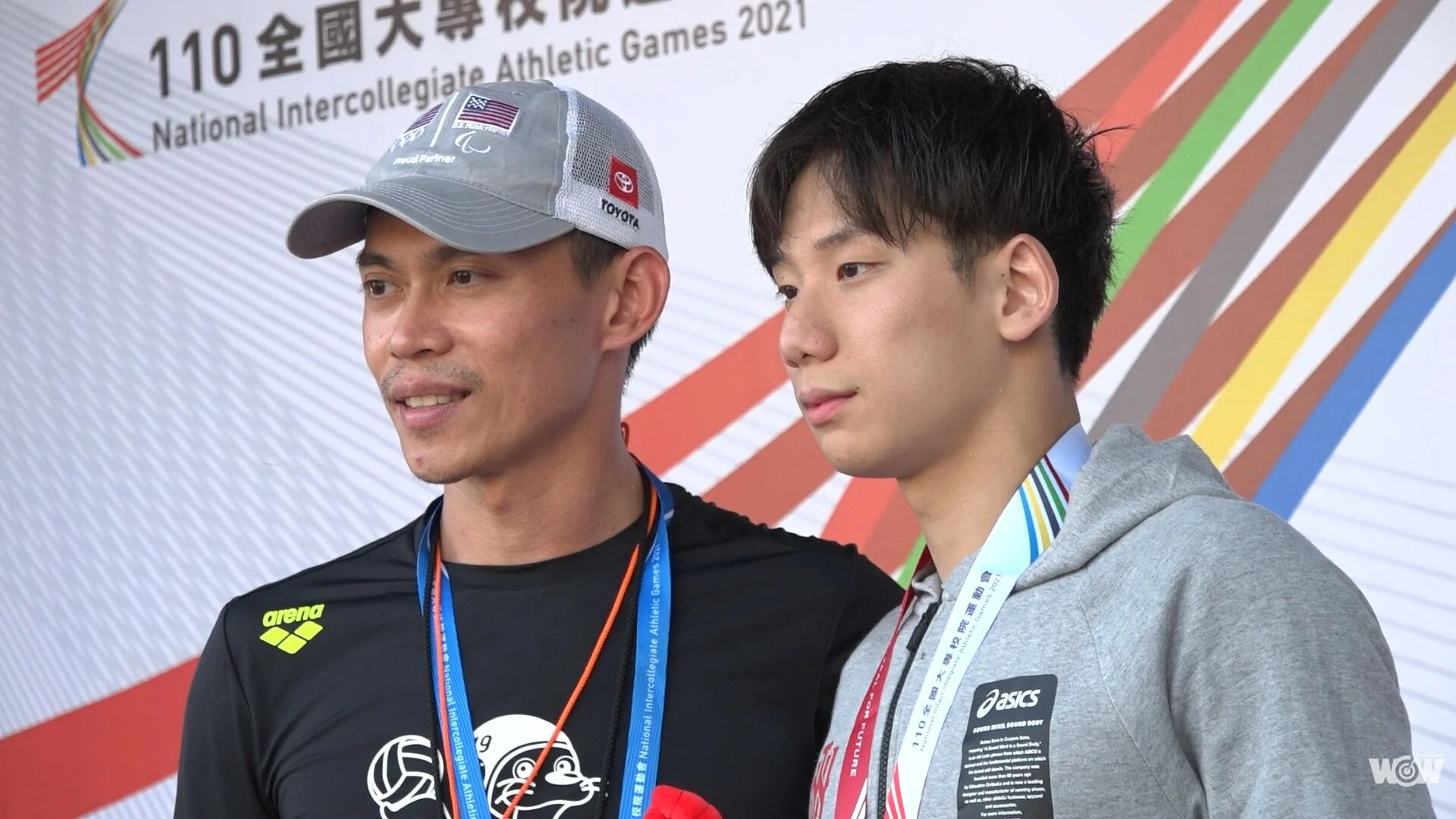 《游泳》台師大雙雄年紀差一輪一樣犀利 王冠閎、吳浚鋒都打破全國紀錄