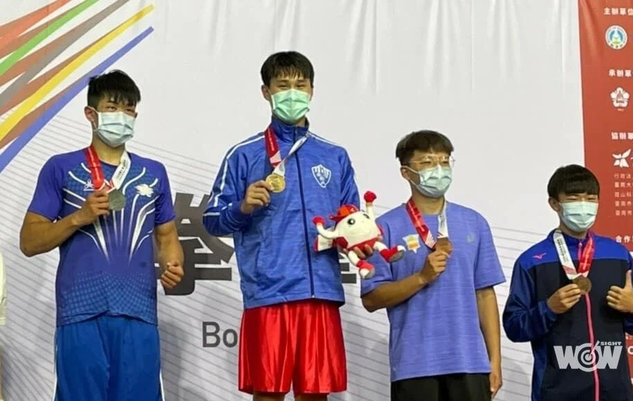 《全大運》優秀學長卡位、國訓當陪練 全王家駿大四首戰大運就奪金