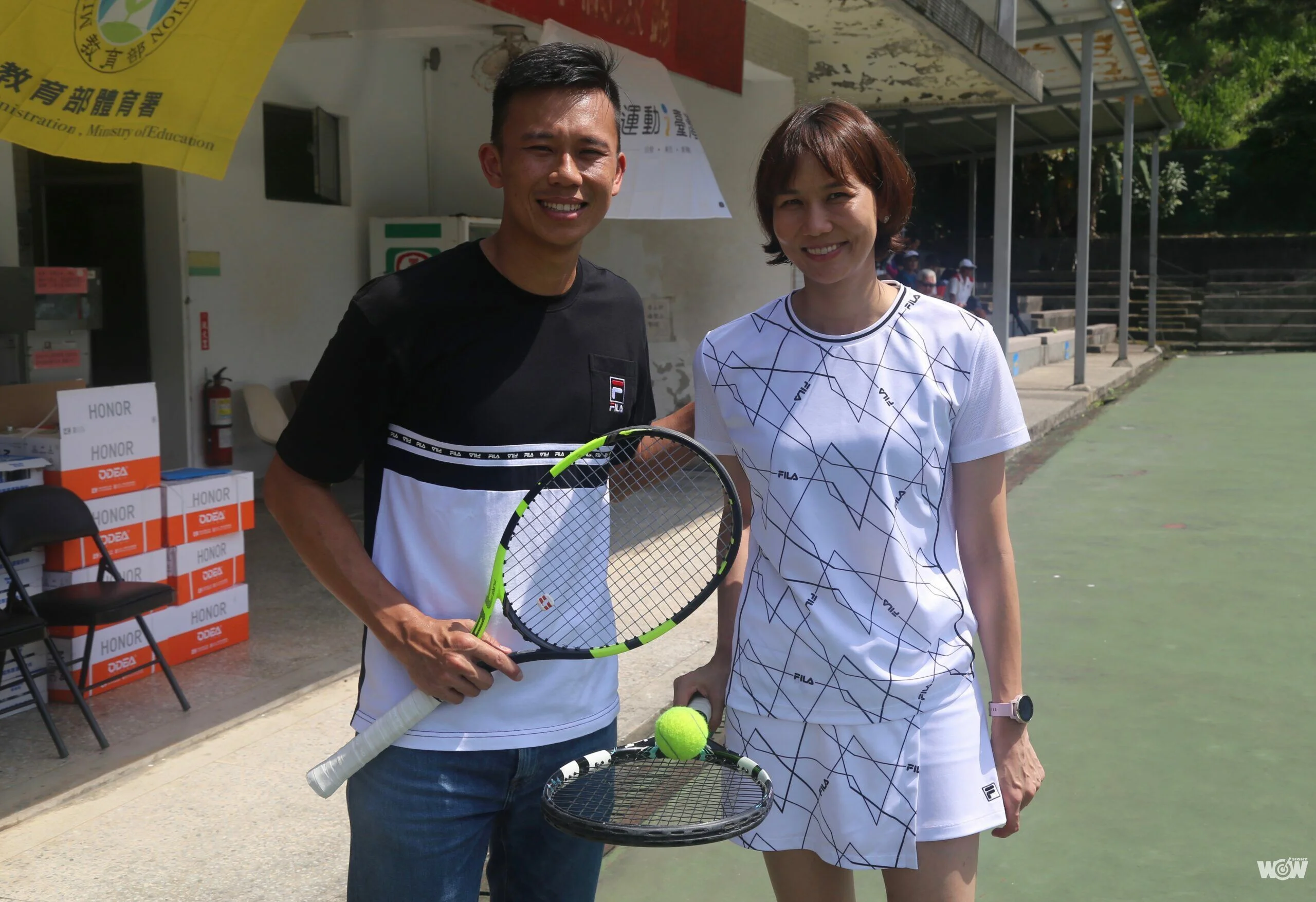 《網球》陳迪3年6場活動回饋基隆 再與妹妹攜手挑戰全運會