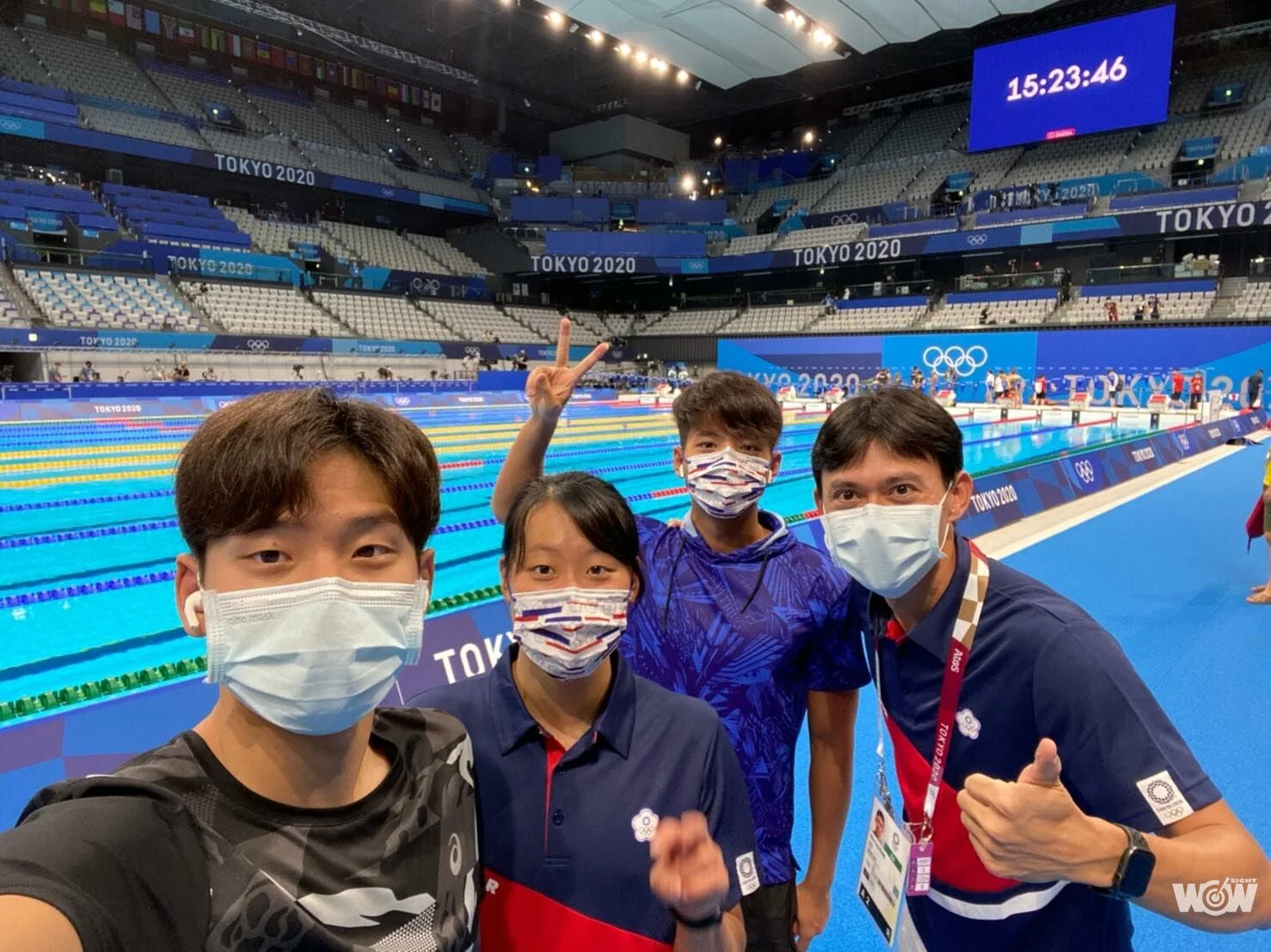 《奧運》全新場館感覺超棒 游泳隊要衝出最佳成績