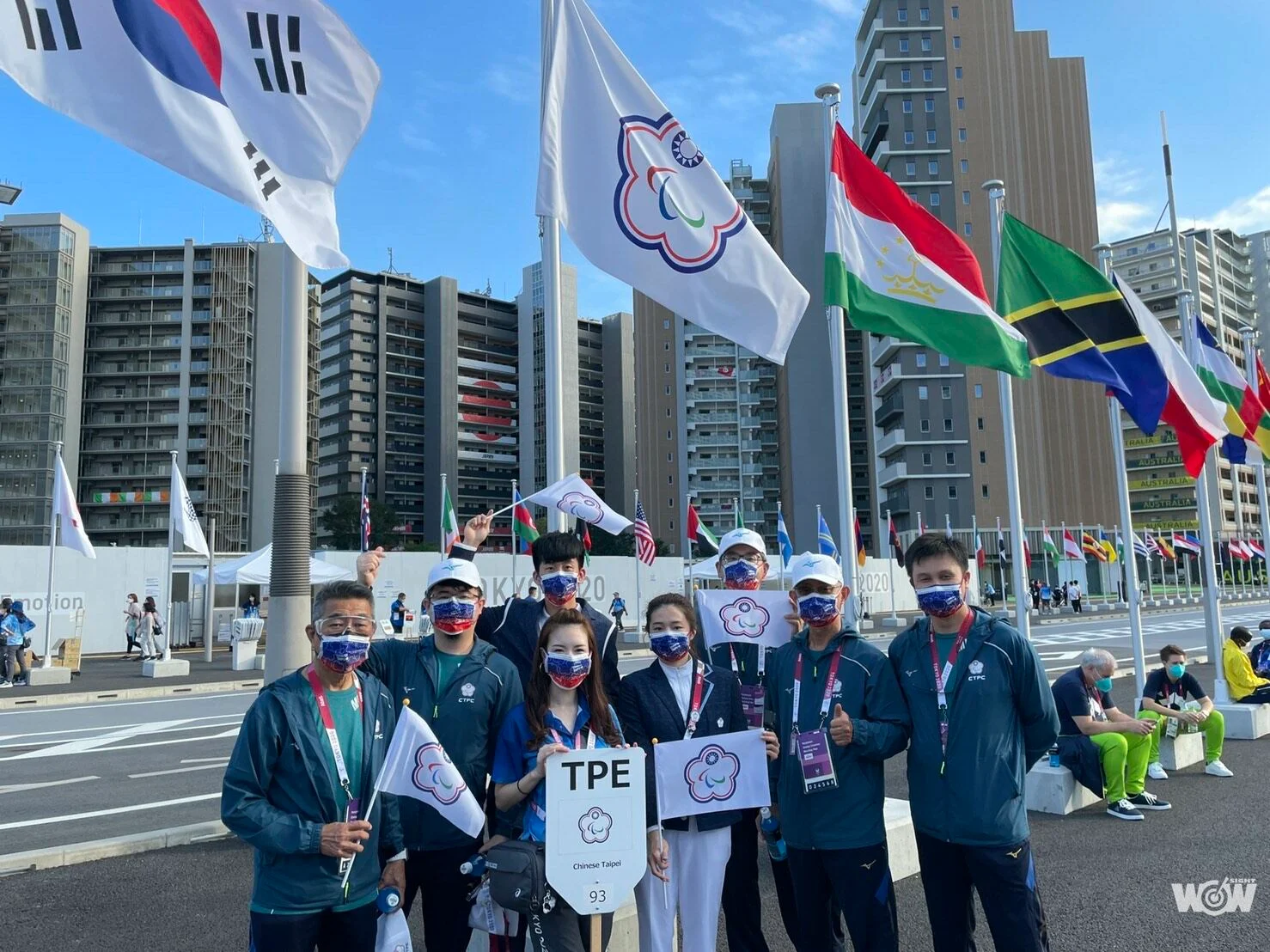 《帕運》東京帕運圓滿落幕 方振宇任掌旗官揚旗進場