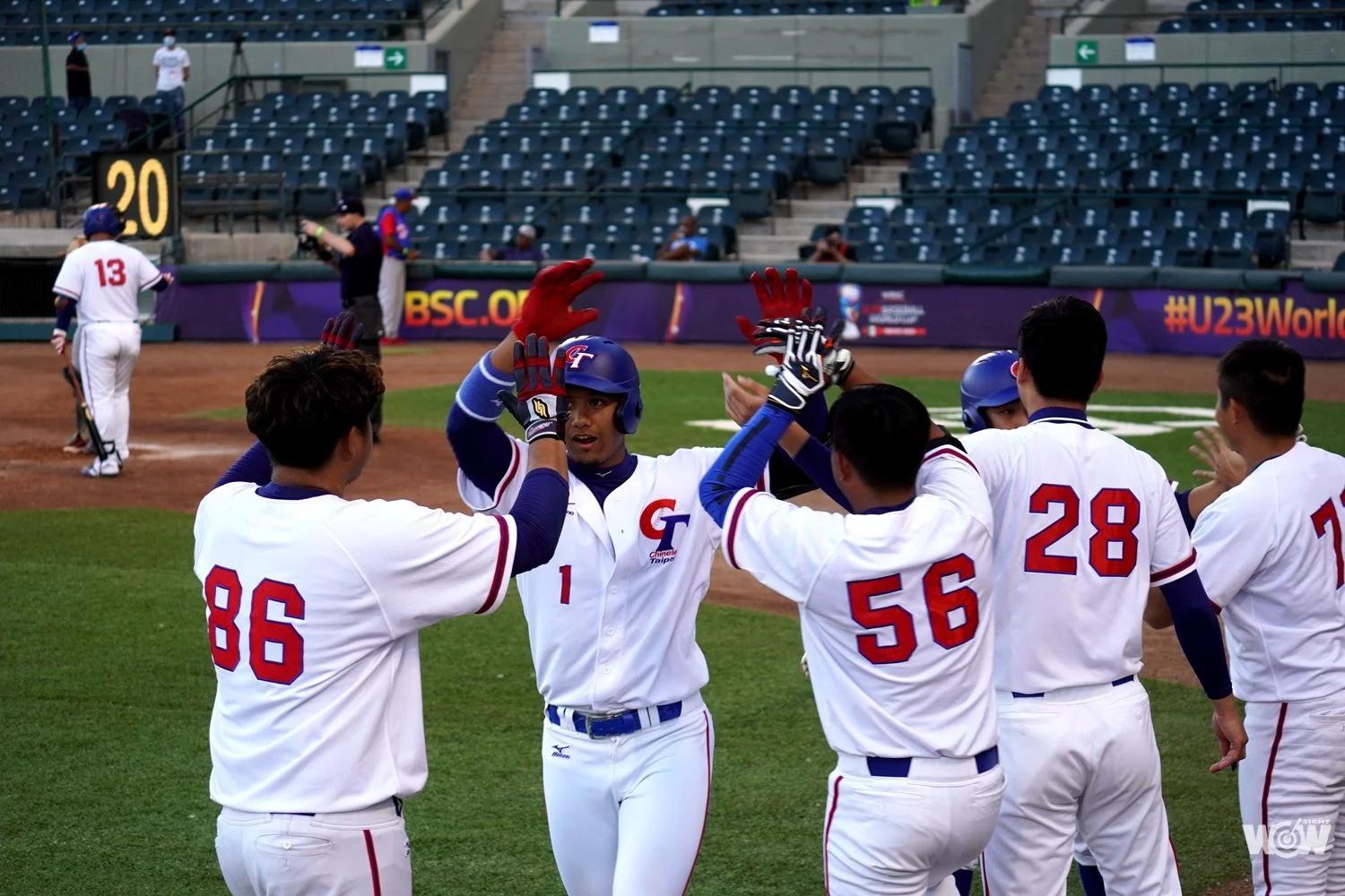 《棒球》邱辰開轟、王志庭四局8K 中華隊有望晉級