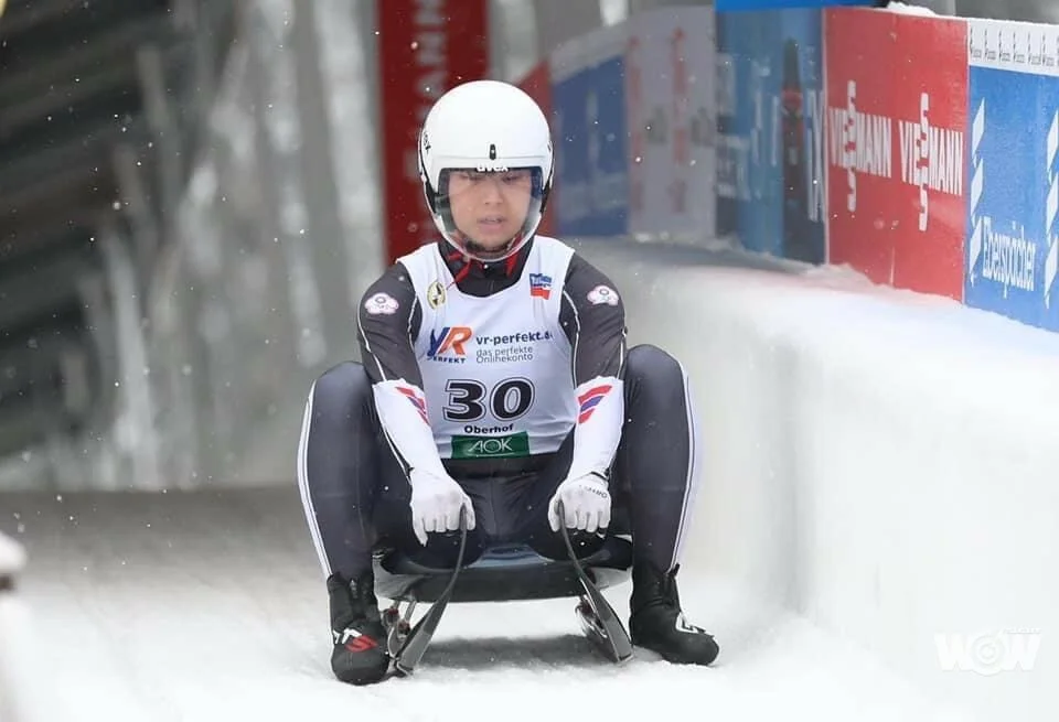 《冬奧》臺灣唯一女子無舵雪橇選手 林欣蓉積極備戰北京冬奧