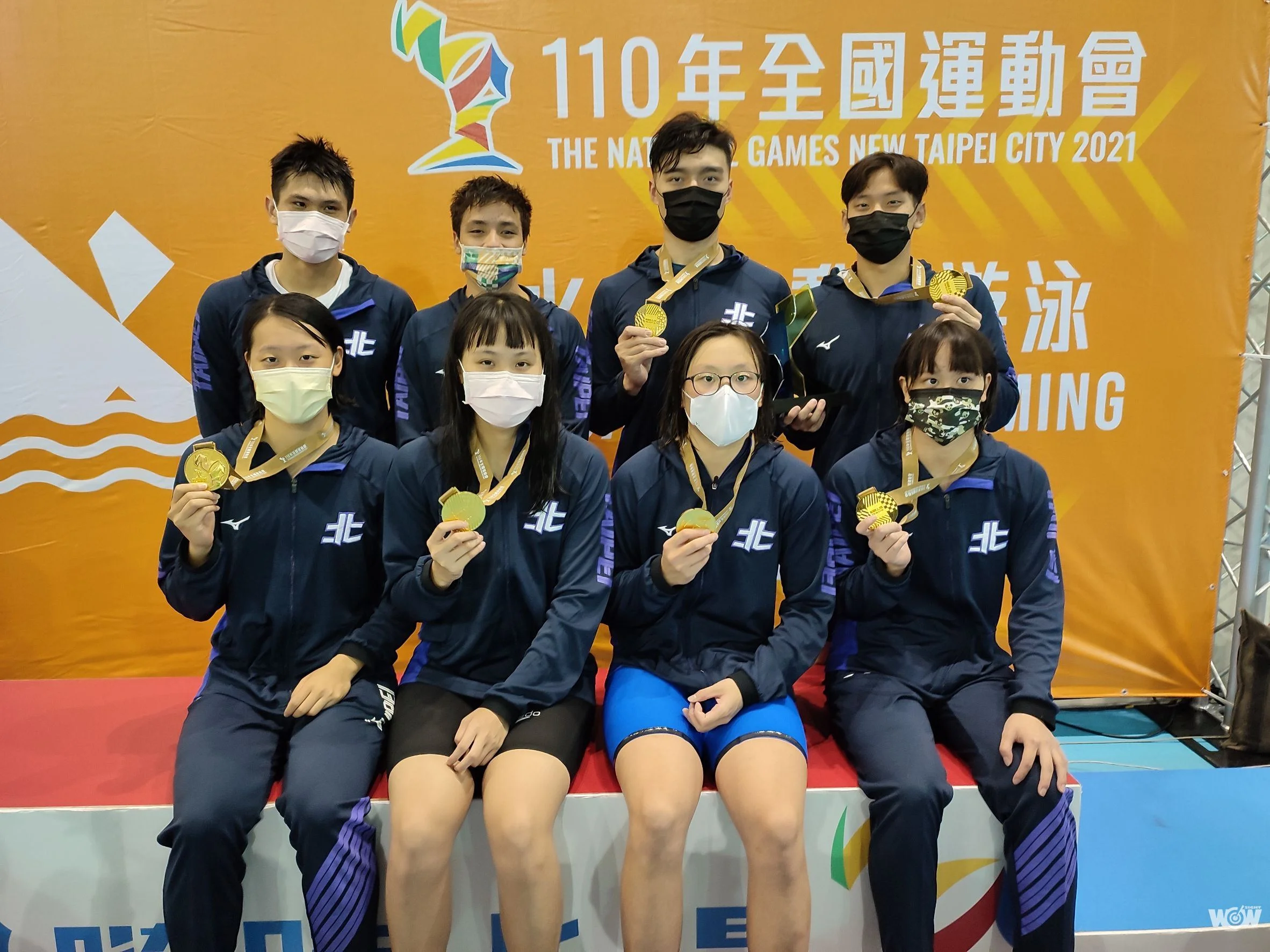 《全運》臺北游泳接力斬斷高雄霸業 女子隊還破全國紀錄