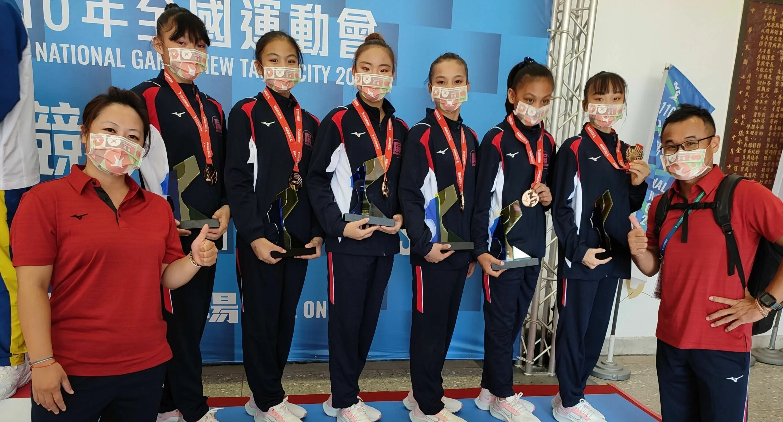 《全運》走出上屆「零牌」陰霾 屏東縣女子體操團體重返頒獎台