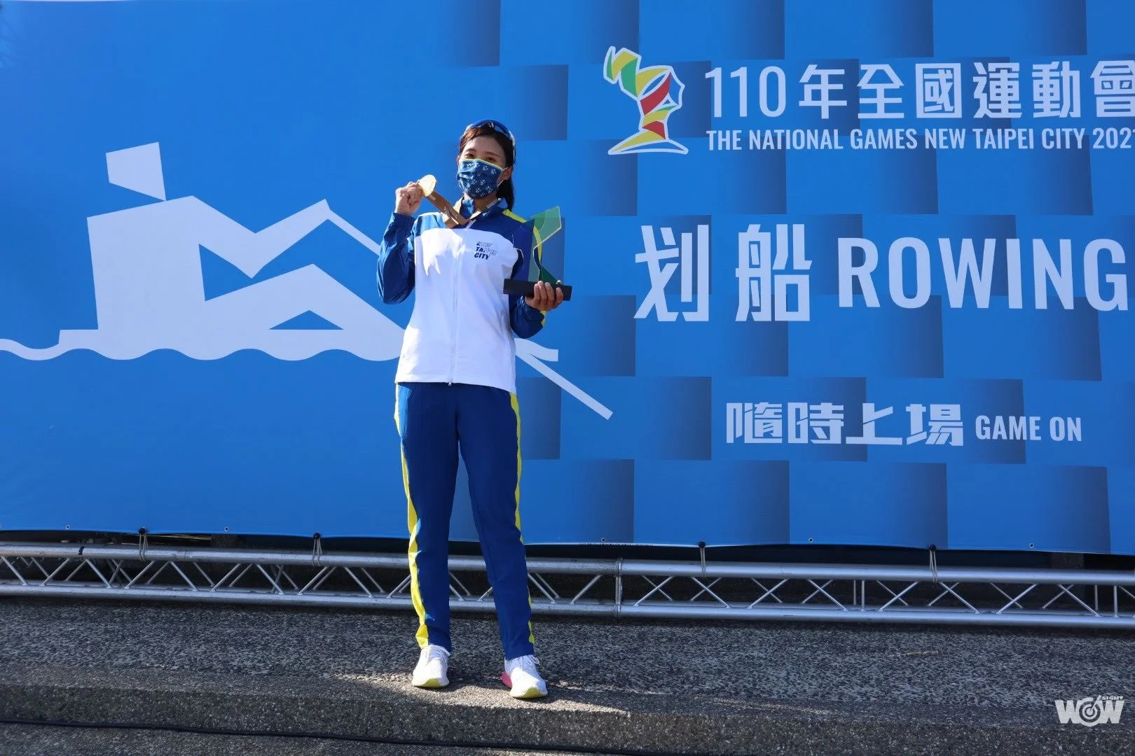 《全運》划船甜姐兒黃義婷成功衛冕五連霸 明續拚多人挺 盼再獲雙金