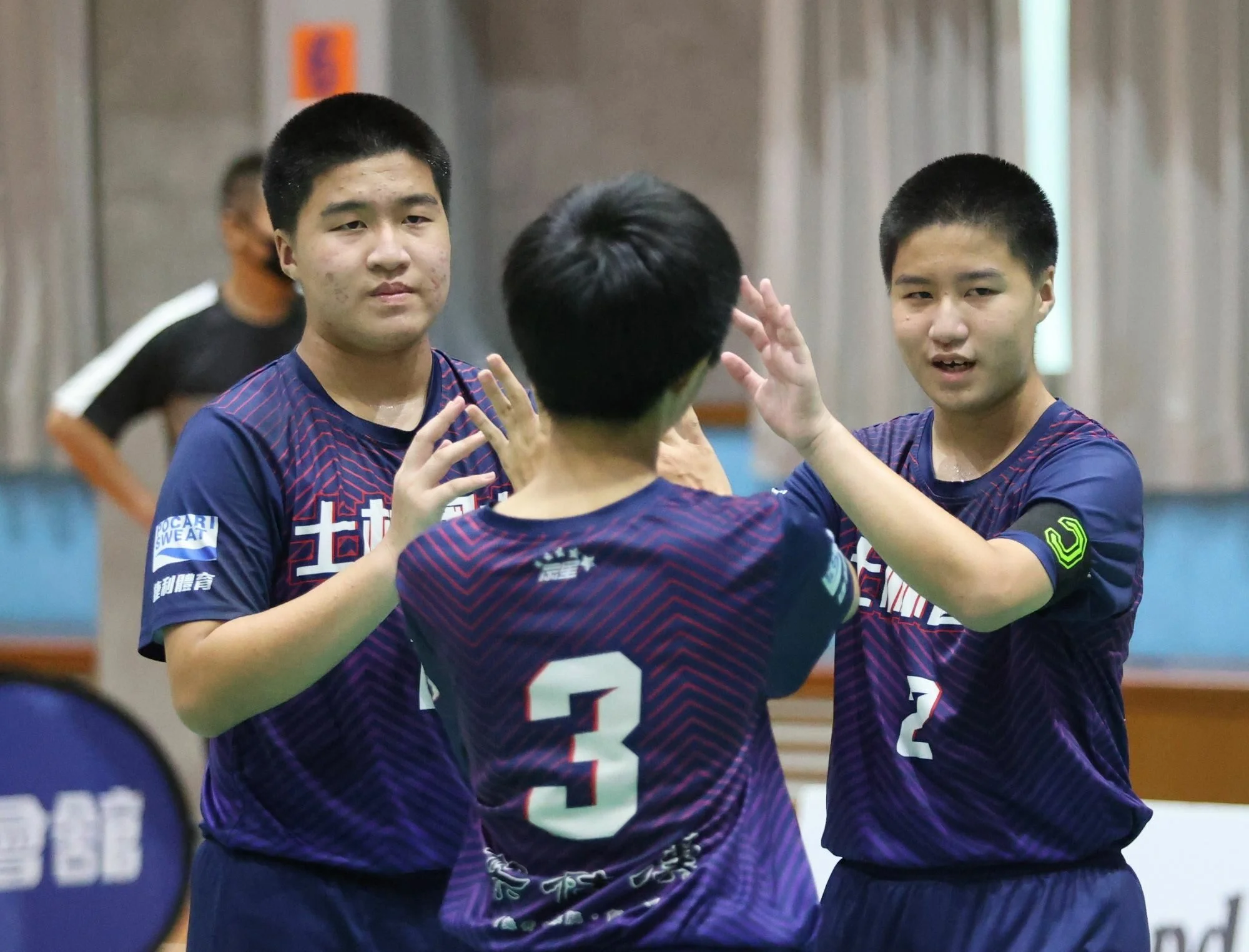 《藤球》雙胞胎既競爭又合作 助士林國中打下男子組雙冠