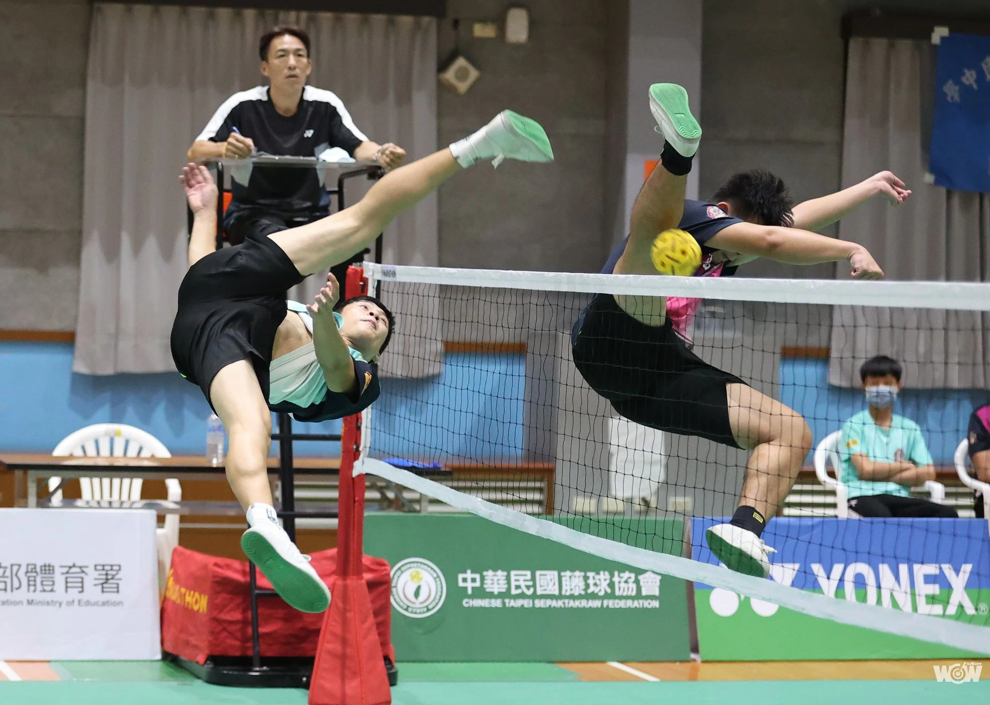 《藤球》青少年雙人賽開打 高中組由佳冬高農稱霸 士林國中橫掃國中組