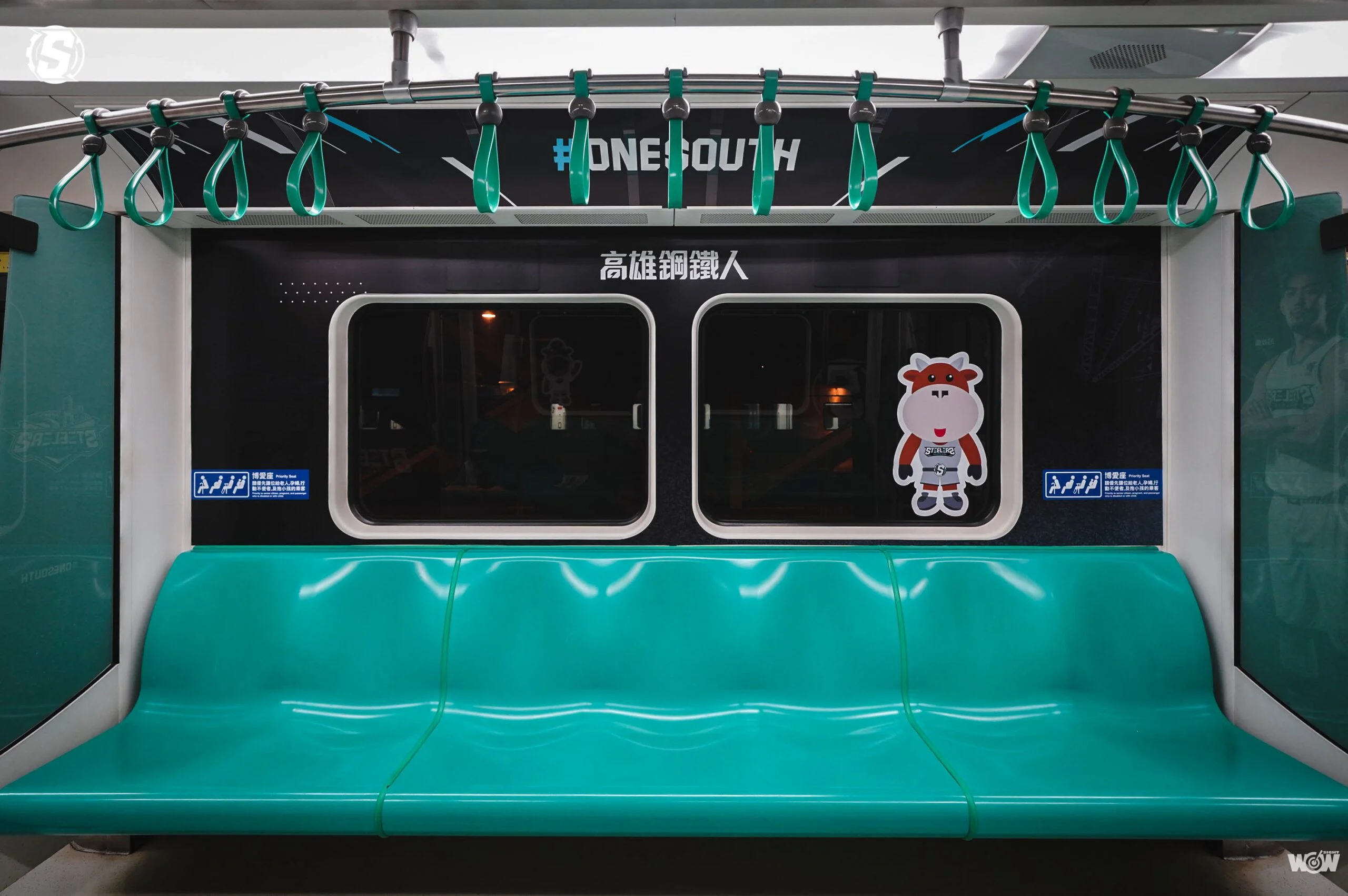 《PLG》職籃創舉打造專屬高捷車廂 高雄鋼鐵人斥資百萬宣傳