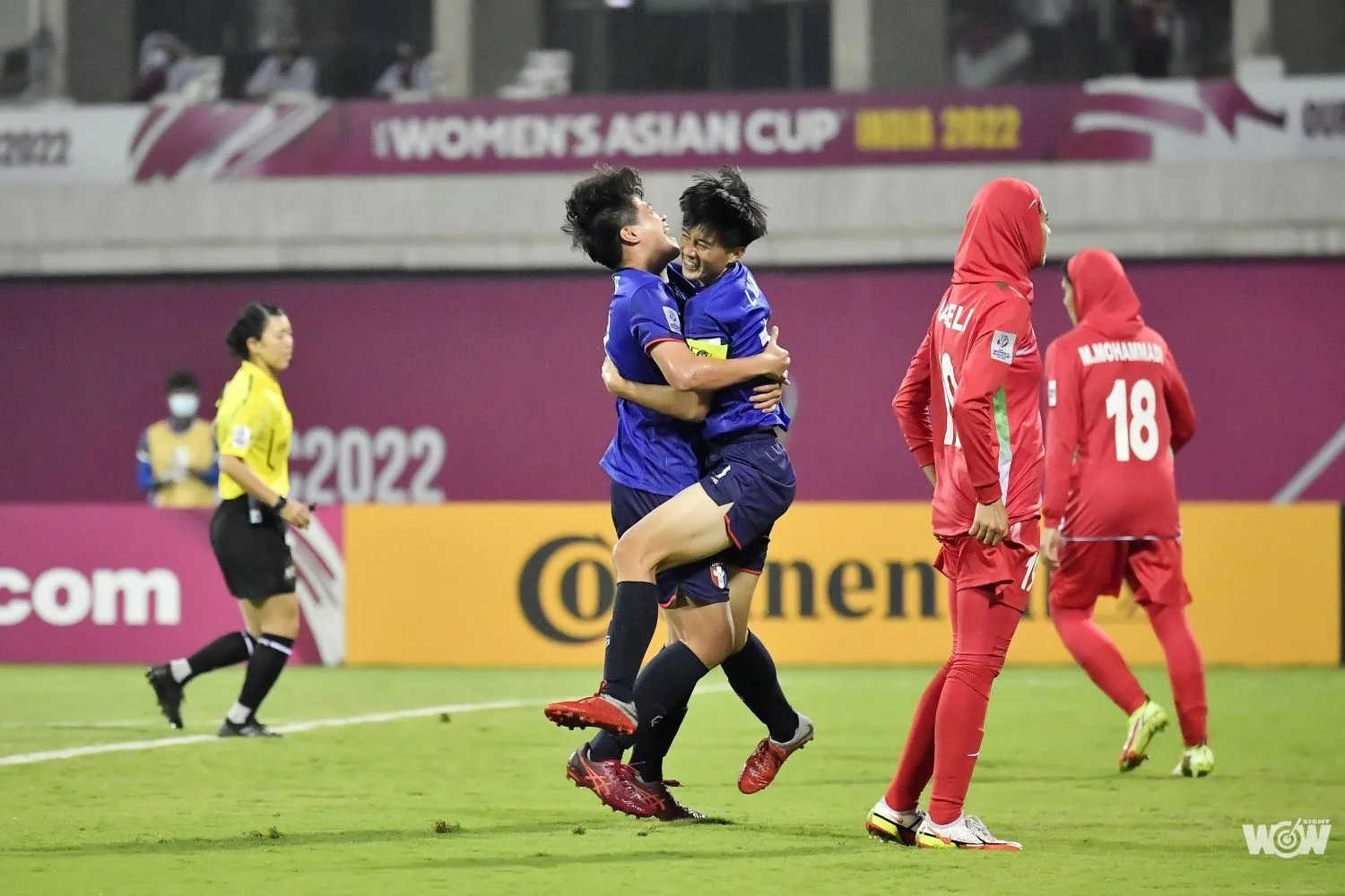 《足球》中華女足5比0大勝伊朗 賴麗琴：我們很想進世界盃