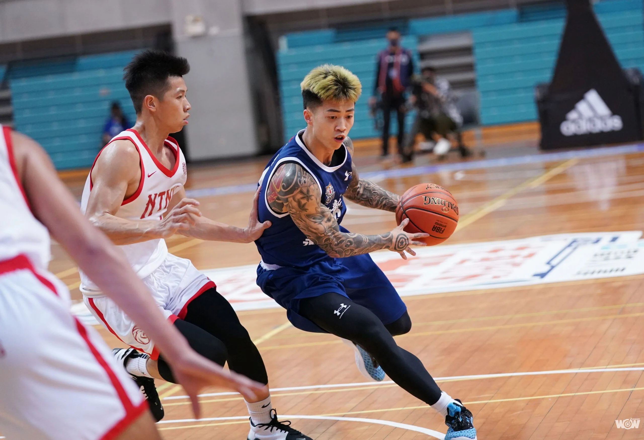 《富邦人壽UBA》世新逆襲台師奪8強首勝 隊長李威廷學著與壓力共存