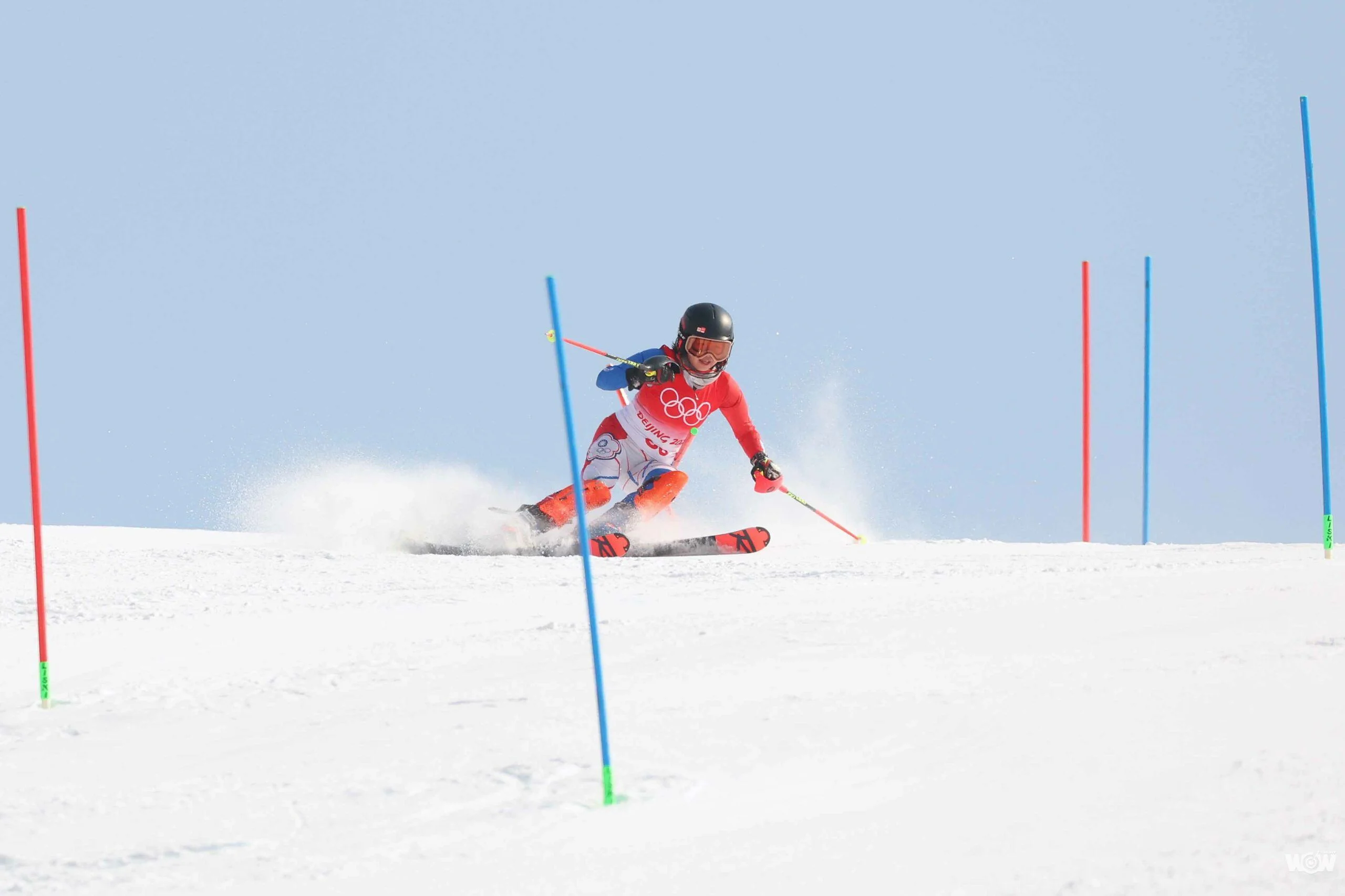 《北京冬奧》不輕言放棄 李玟儀帥氣完賽