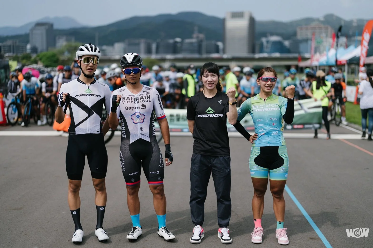 《自行車》輪動台灣Ride Away啟動 馮俊凱、黃亭茵台北站稱王封后