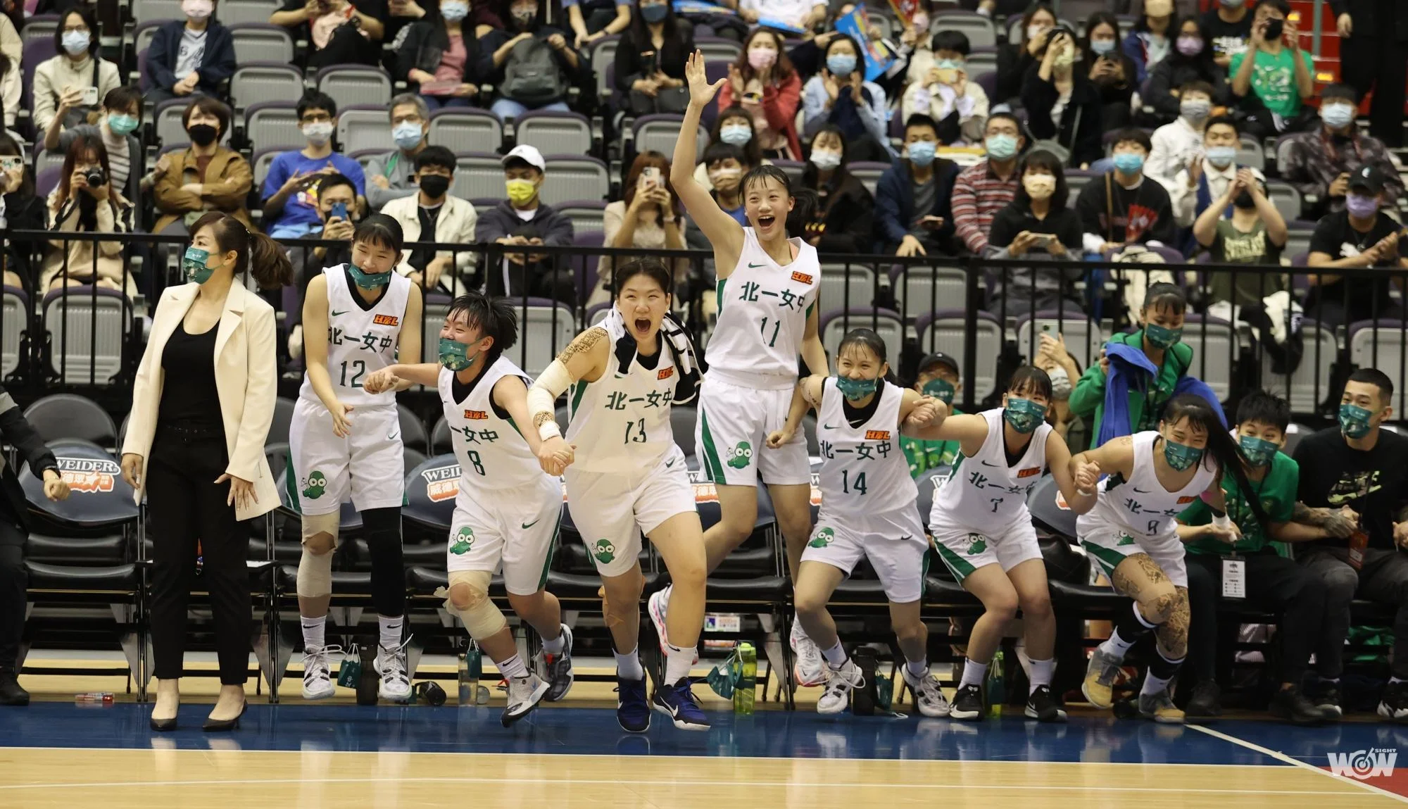 《HBL》駱氏激將法 北一女擊退永仁晉冠軍戰