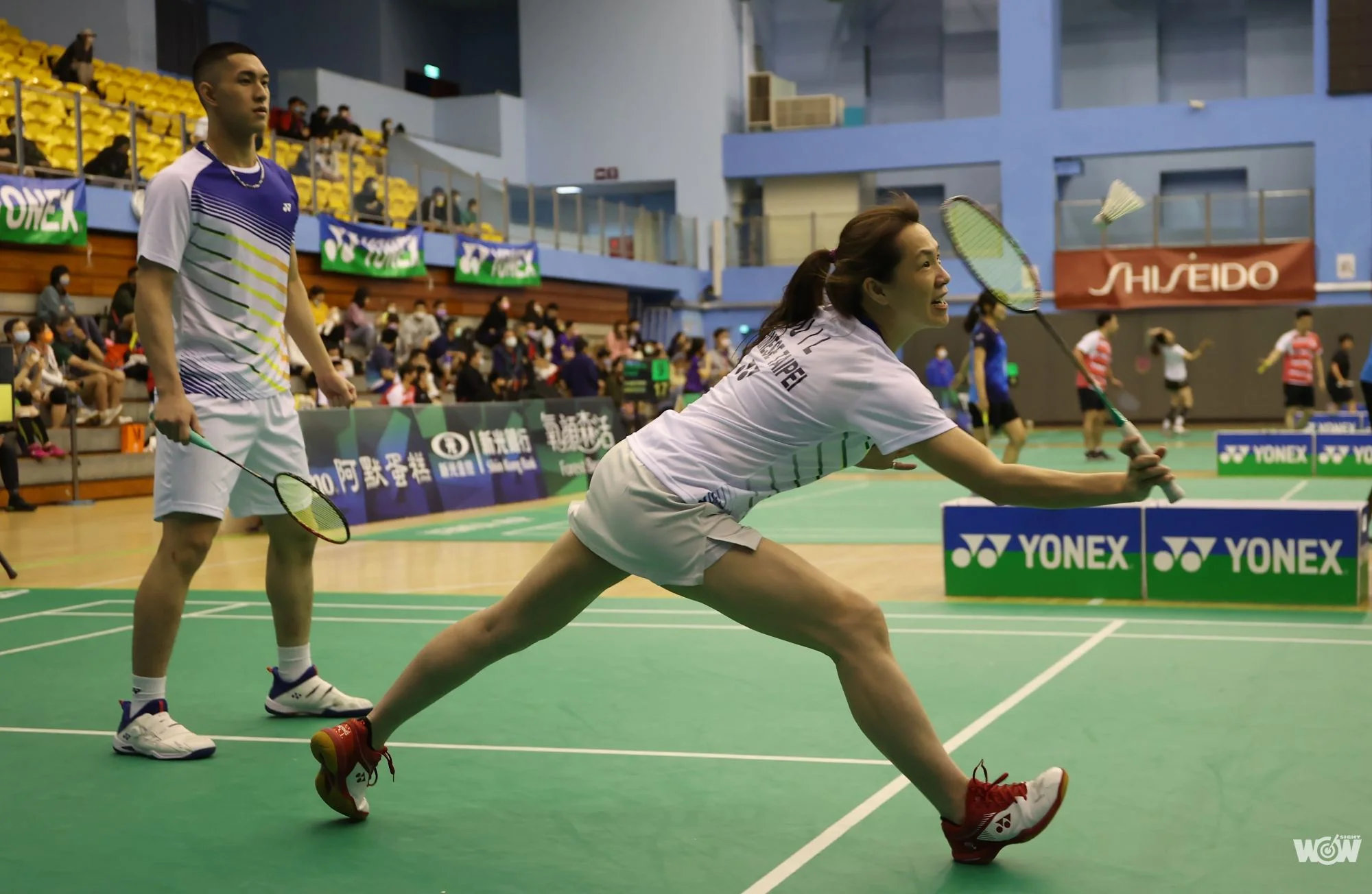 《羽球》清晨盃家庭對戰 麟洋配：珍惜與家人同場搭檔