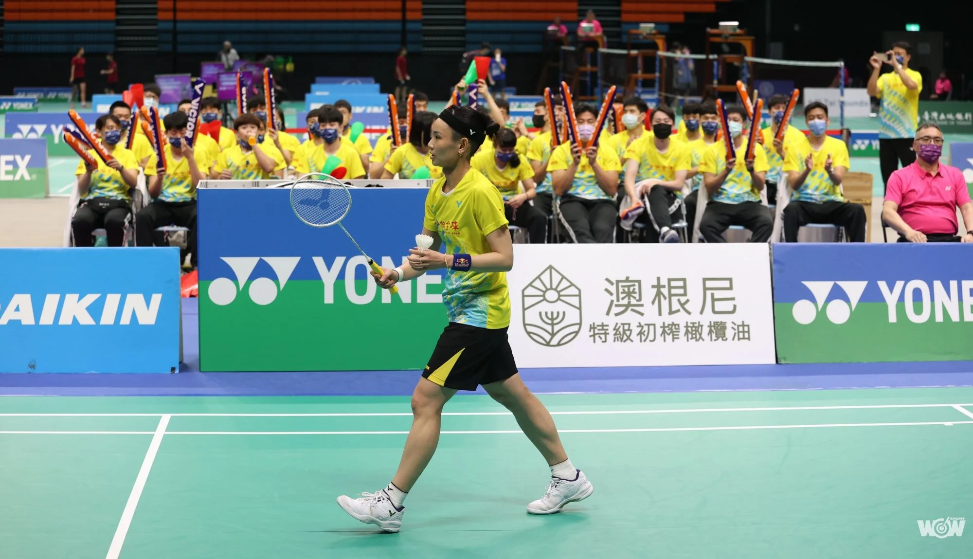 《羽球》戴資穎搶下首點 合庫女團完成21連霸