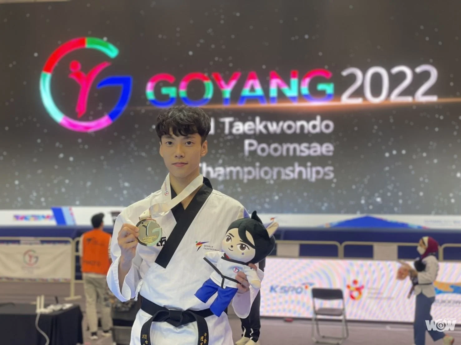 《跆拳道》品勢世錦賽中華隊再傳捷報 馬允中、黃品潔混雙鍍金