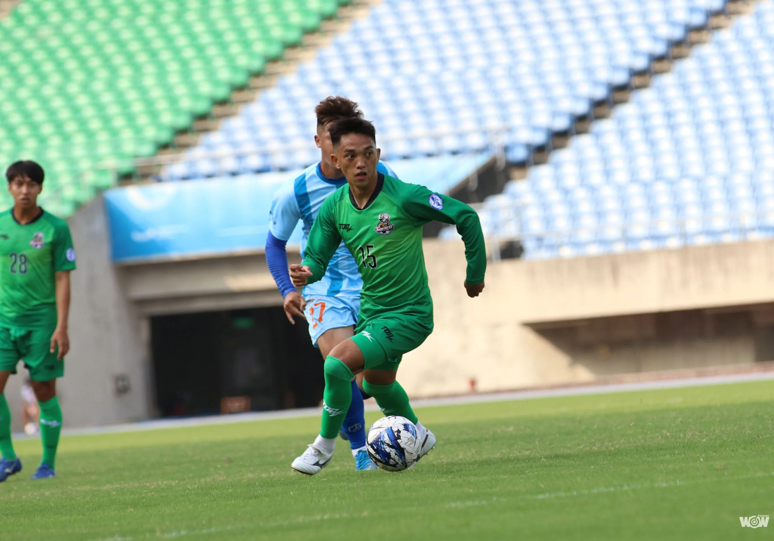 《足球》温智豪回台首戰梅開二度 台電4：1主場告捷