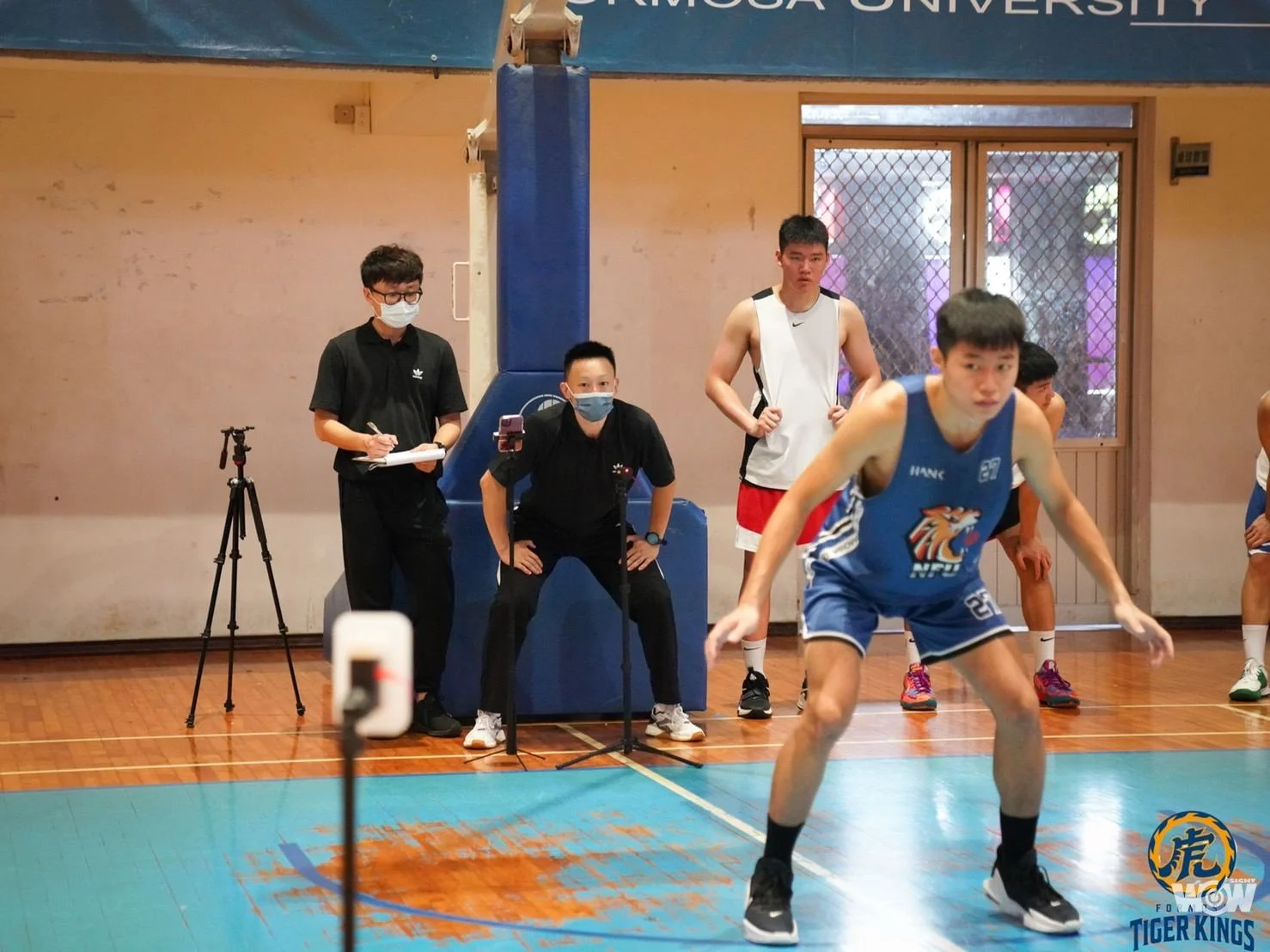 《富邦人壽UBA》NBA等級體測 虎科大籃球隊全力備戰新賽季