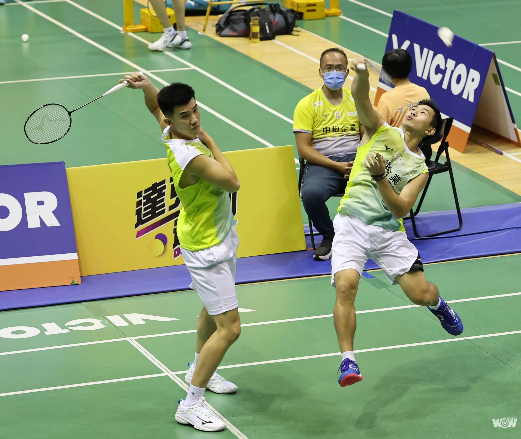 《羽球》中租葉宏蔚習慣雙線作戰 男雙、混雙都晉級決賽