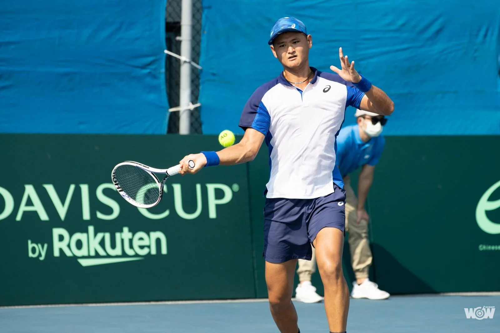 《網球》中港台維斯盃首日戰況膠著 雙方各持一點戰成平手