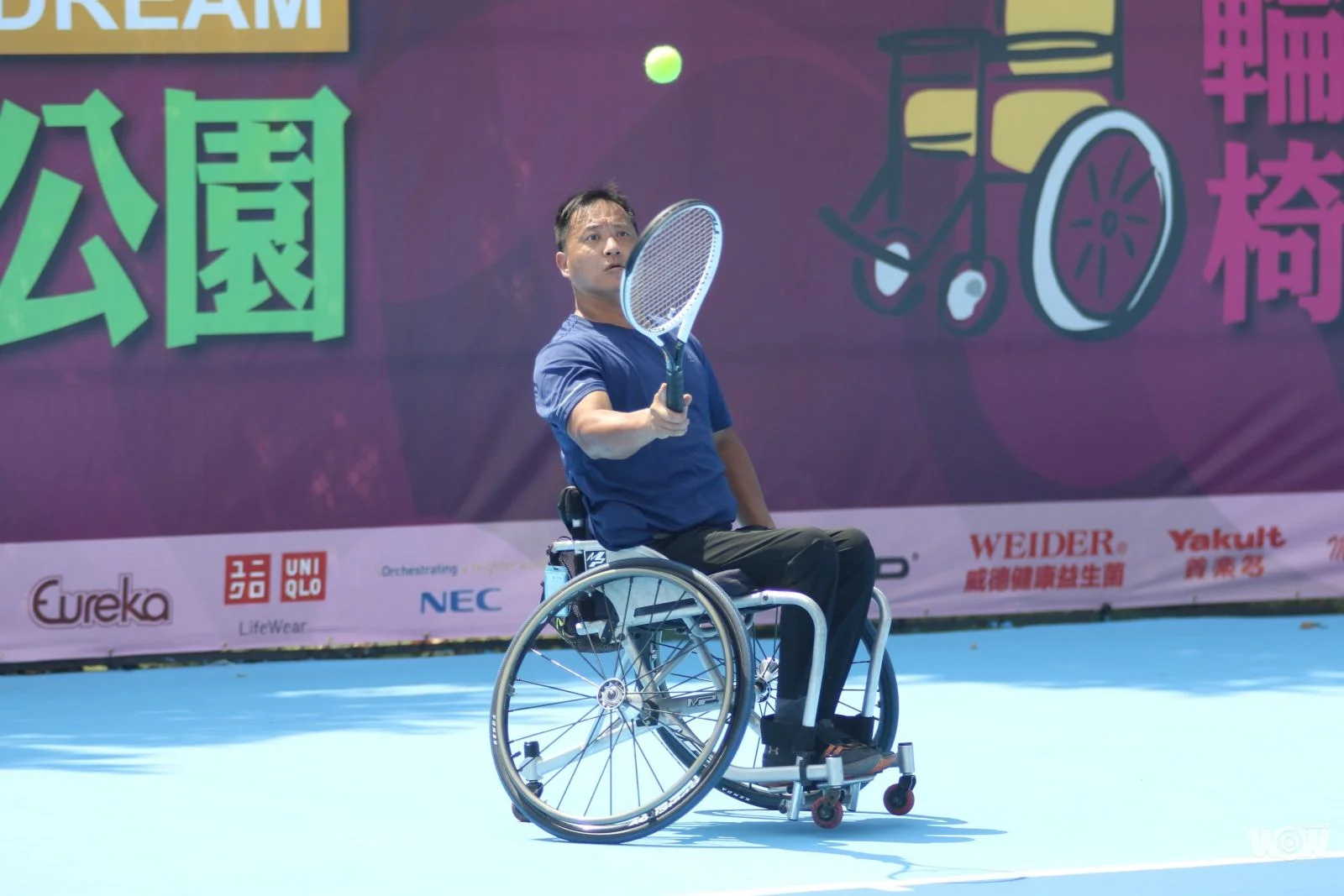 《輪椅網球》薑是老的辣 永達盃首日老將表現搶眼