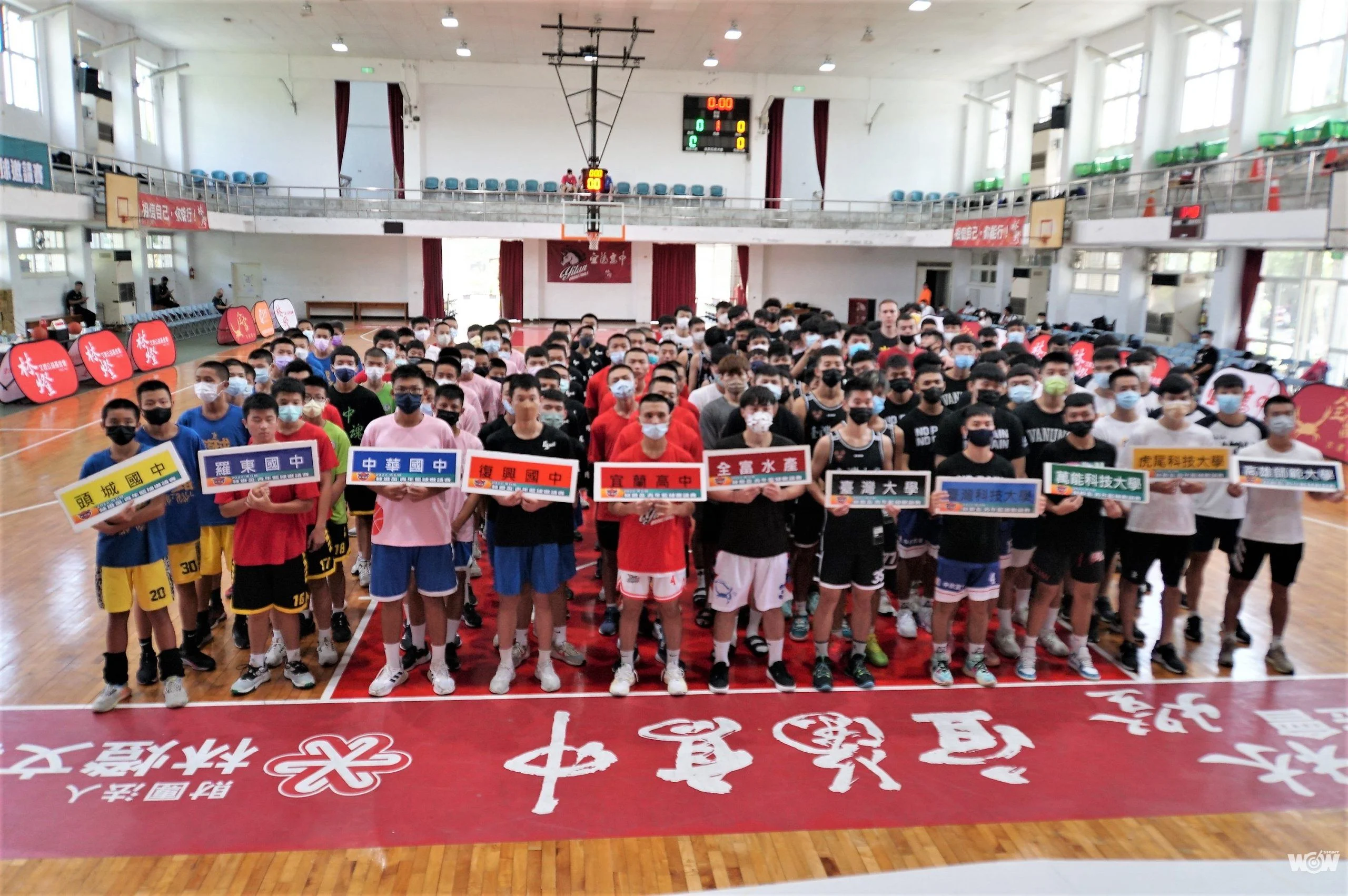 《林燈盃》找來大專球隊參賽 宜蘭高中期待滿滿收穫