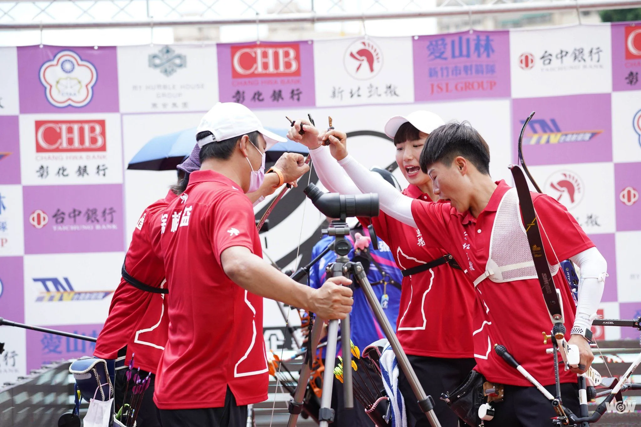 《射箭》新北凱撒射箭隊首奪中華企業聯賽年度總冠軍 新北運動中心、板樹及泰山體育館 11/2-11/4 體適能館免費