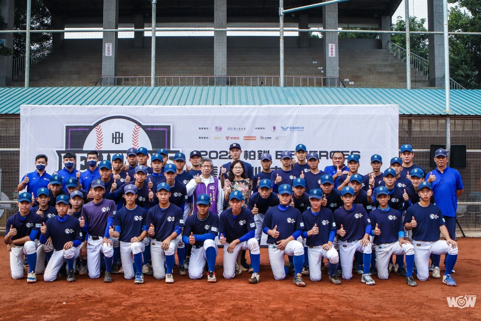 《棒球》重返母校分享棒球經 江國豪、張弘稜回饋彰化基層