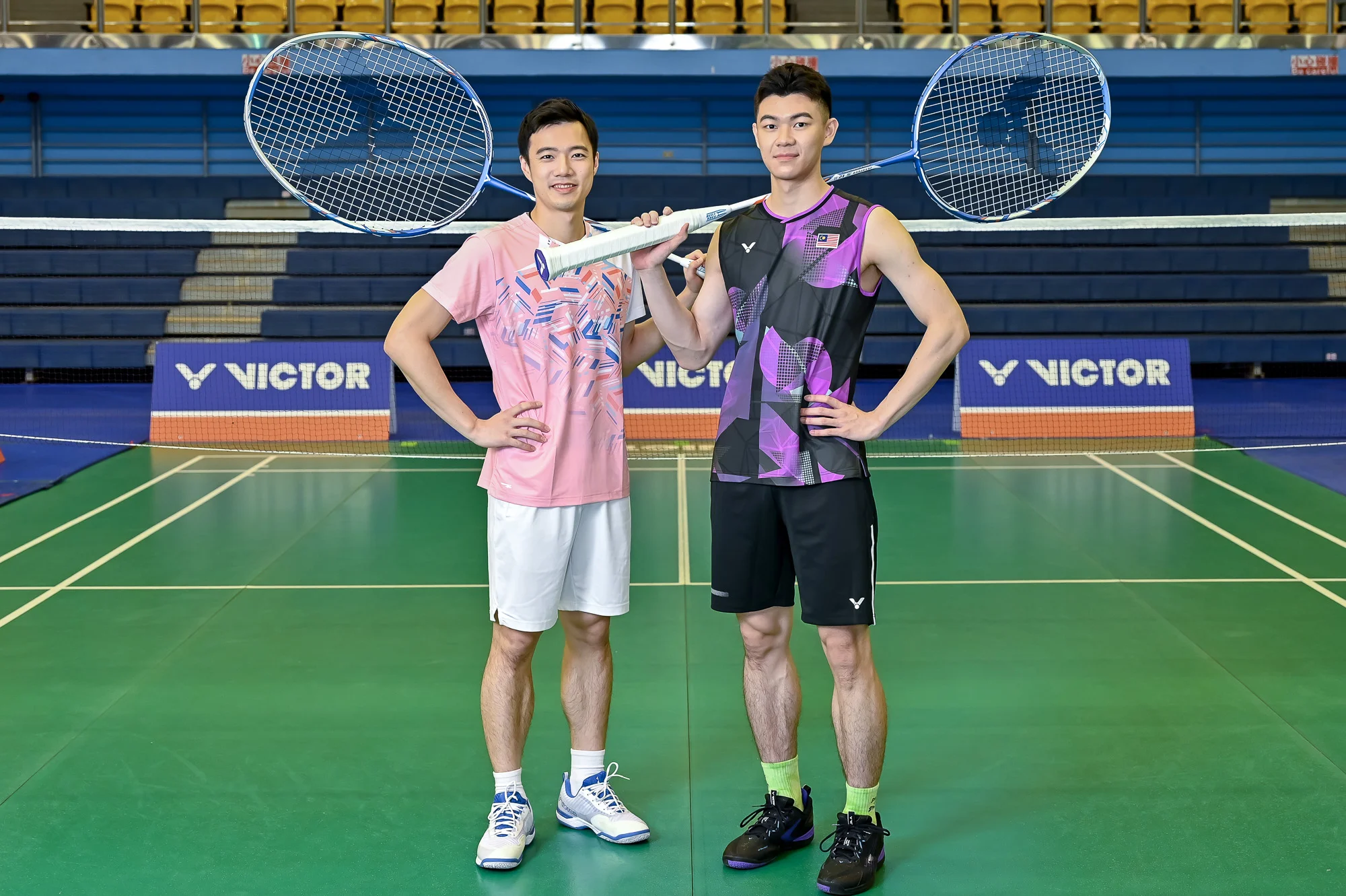 《羽球》大馬一哥李梓嘉來台交流 VICTOR球員回饋基層