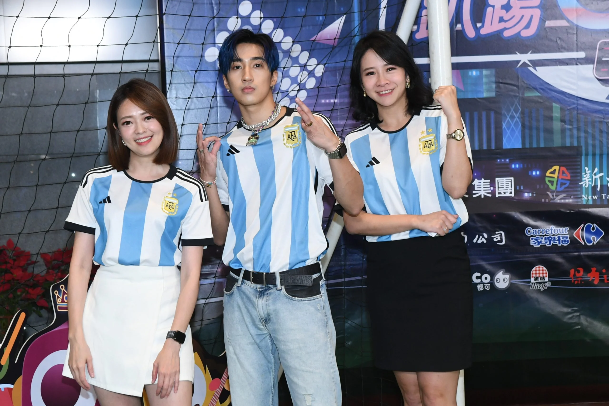 《足球》世足冠軍直播派對 18日板橋第一運動場 陳芳語、婁峻碩飆唱開場