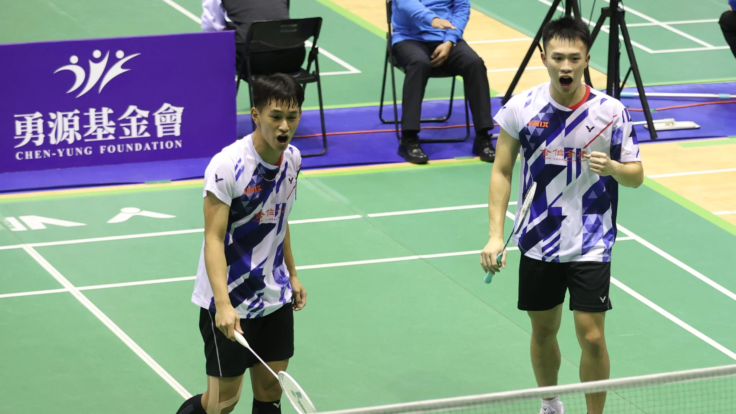 《羽球》國際賽開眼界 合庫西苑男雙賴柏佑、蔡富丞許更高殿堂