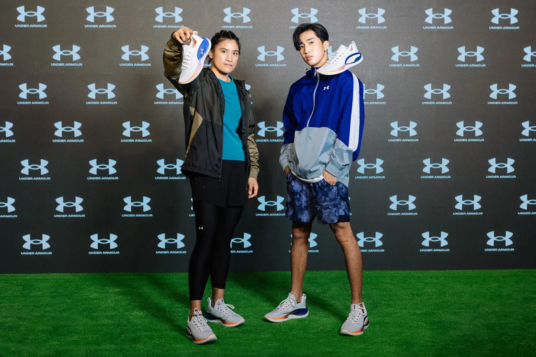 《看裝備》UA首雙零橡膠訓練鞋「FLOW DYNAMIC」輕盈問世 陳念琴、婁峻碩搶先感受運動魅力