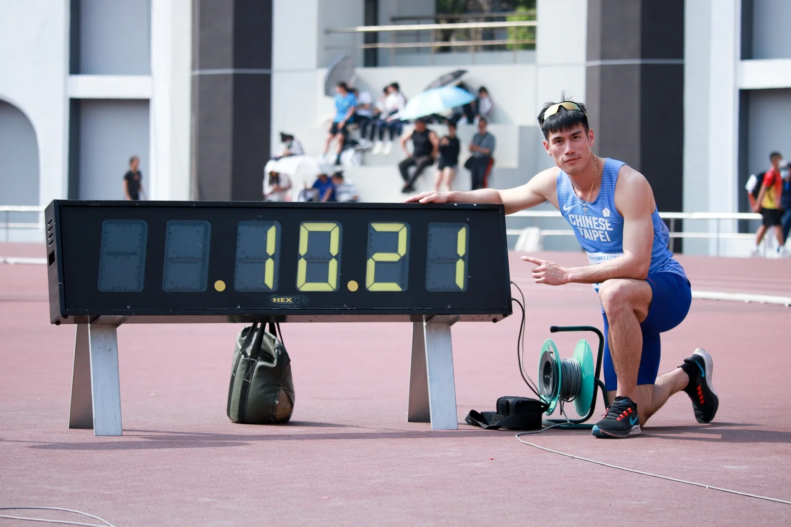 《田徑》國家隊久違的4X100公尺接力 楊俊瀚享受團隊