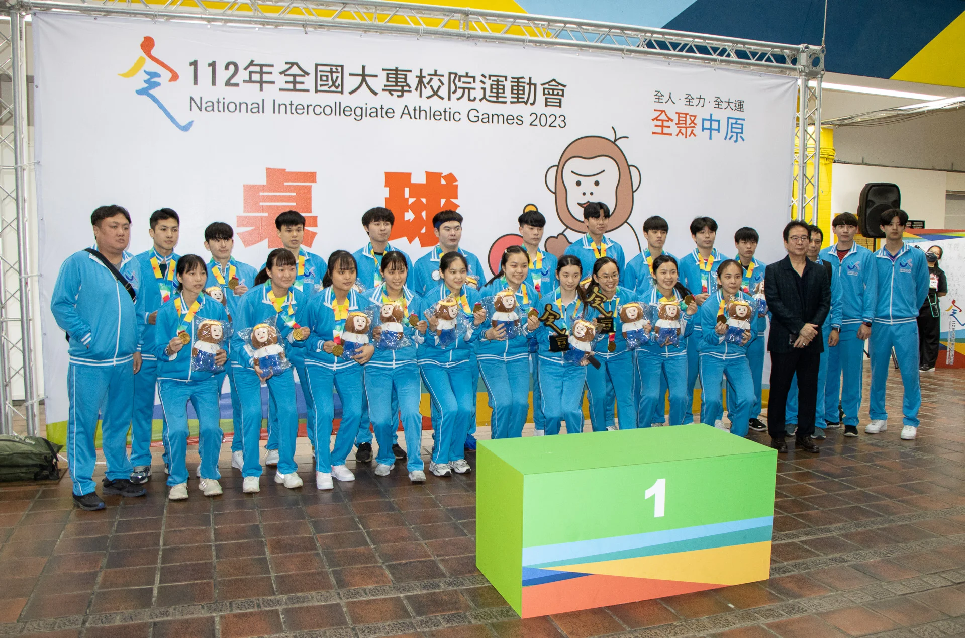 《全大運》北市大學桌球男女團雙料金牌 寫全大運新歷史