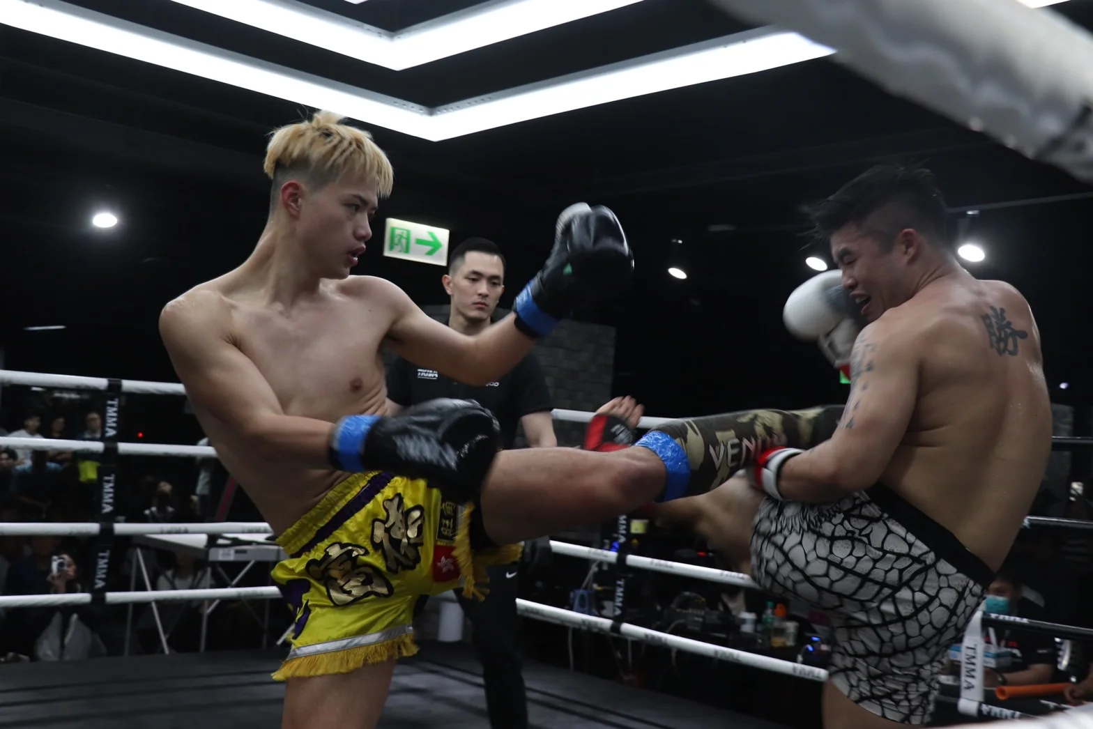 《體壇》T1積分邀請賽香港拳王登台獻技 前國手林聖凌TKO印尼選手