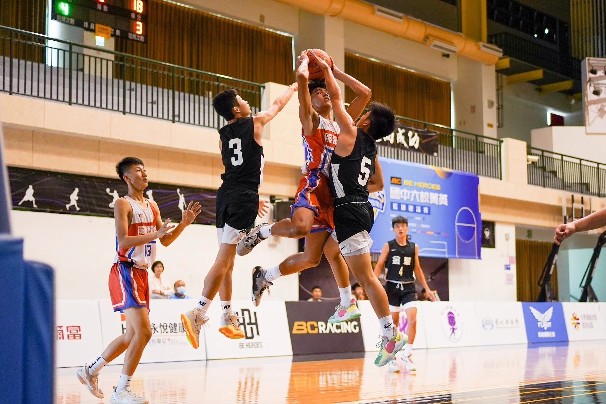 《籃球》BC柏釧BE HEROES國中六校菁英籃球邀請賽圓滿落幕 金華國中全勝奪冠 基層學校收穫滿滿