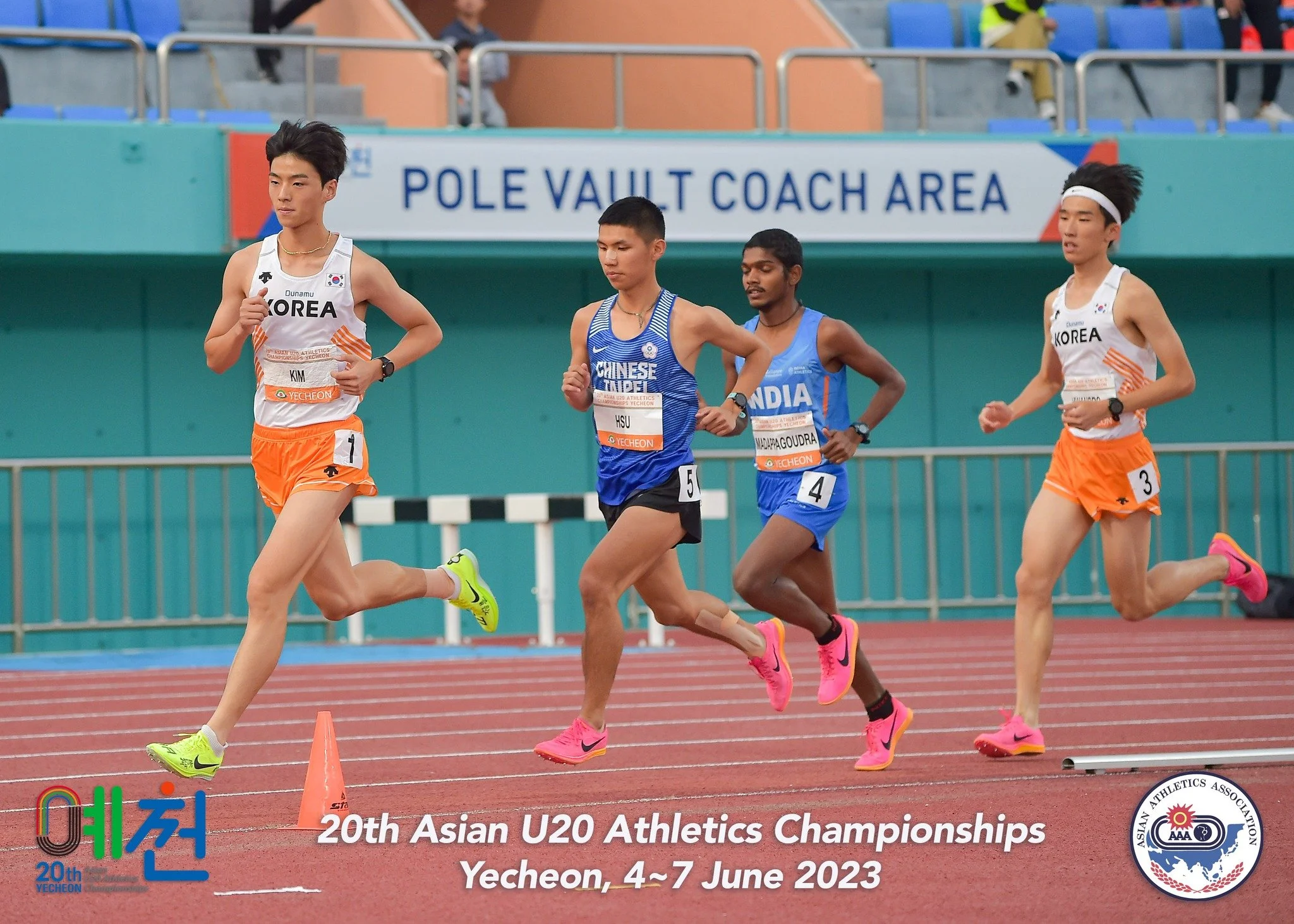 《田徑》雲霄飛車般參賽心情 徐立紘亞青五千公尺勇敢衝破PB 台灣史上第二位跑進14分50秒內高中生
