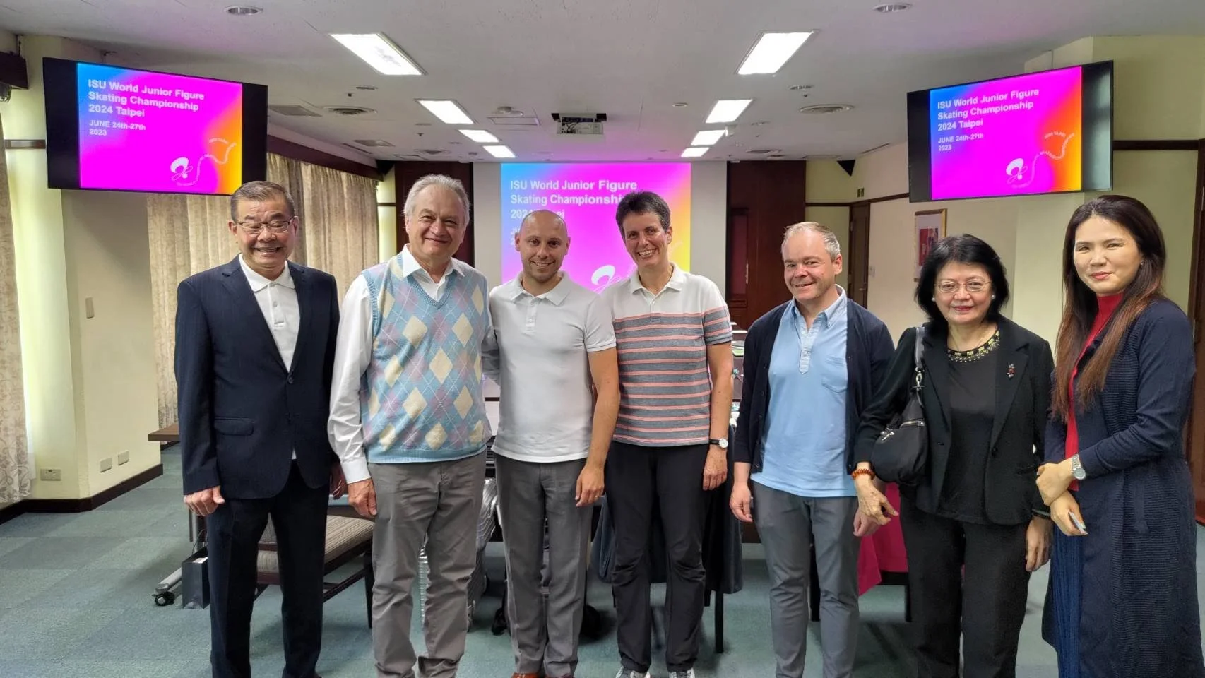 《滑冰》國際滑冰總會來台考察 世界青年花式滑冰賽明年二月底攻蛋
