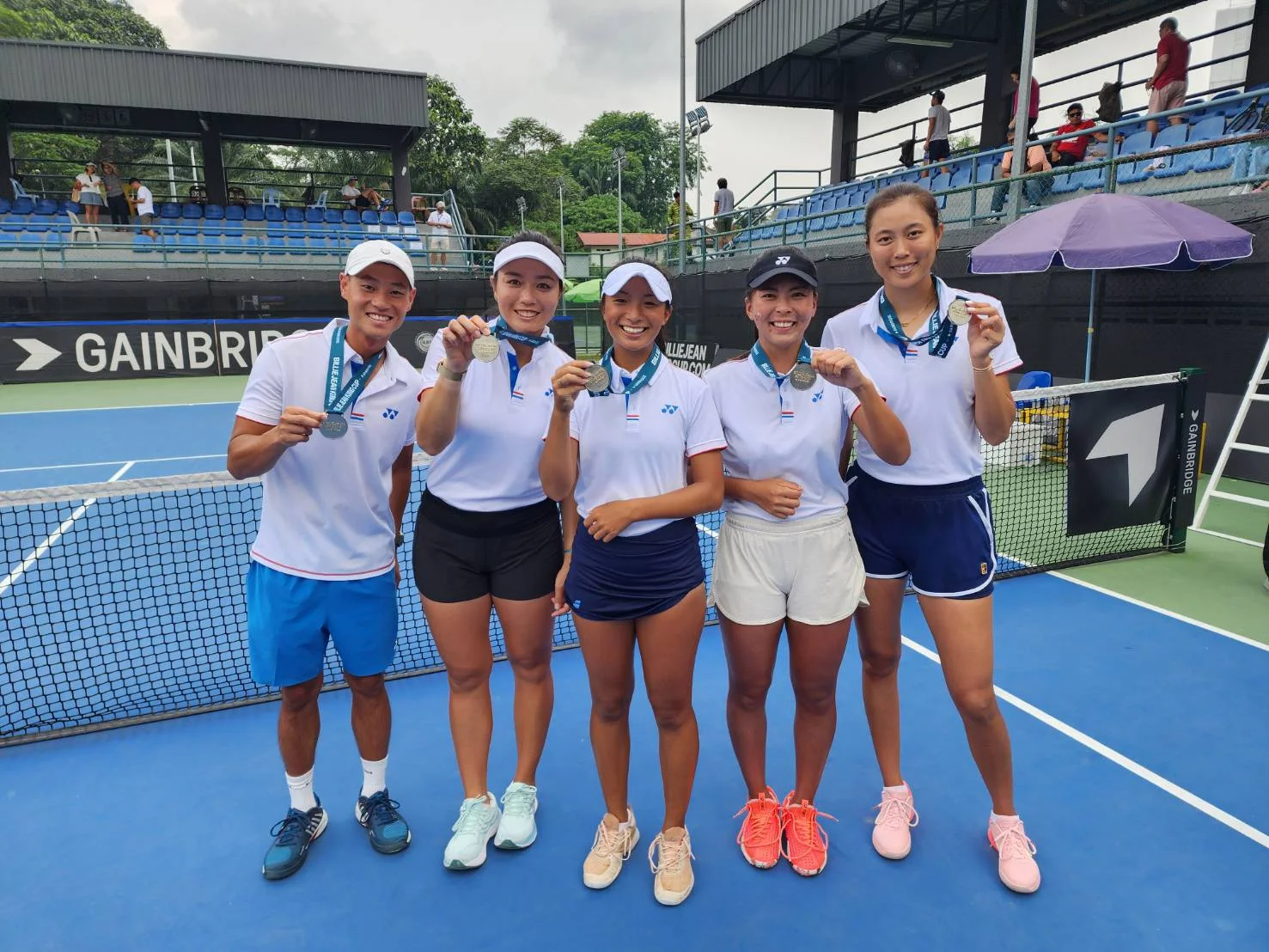 《網球》盧曼琳包辦單雙兩勝 中華隊金恩盃明年重返亞大一級