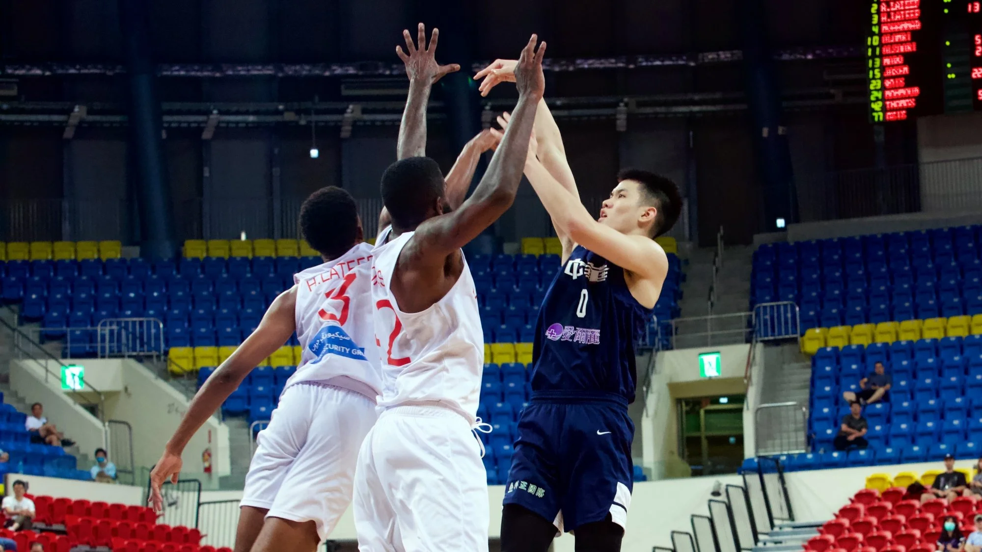 《瓊斯盃》外線強攻擊退阿聯 中華藍收五連勝